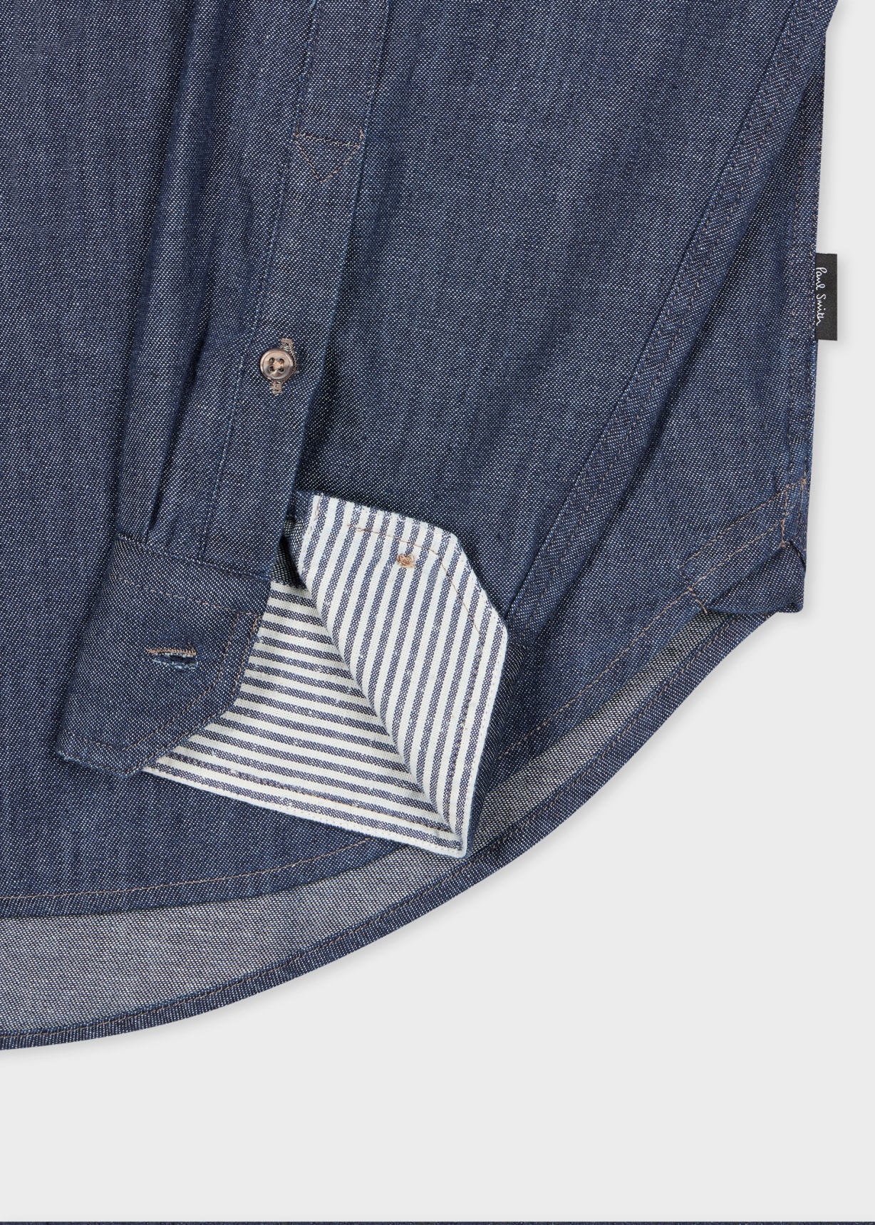 Product view - Indigo Rinse Denim Patch-Pocket Shirt Paul Smith