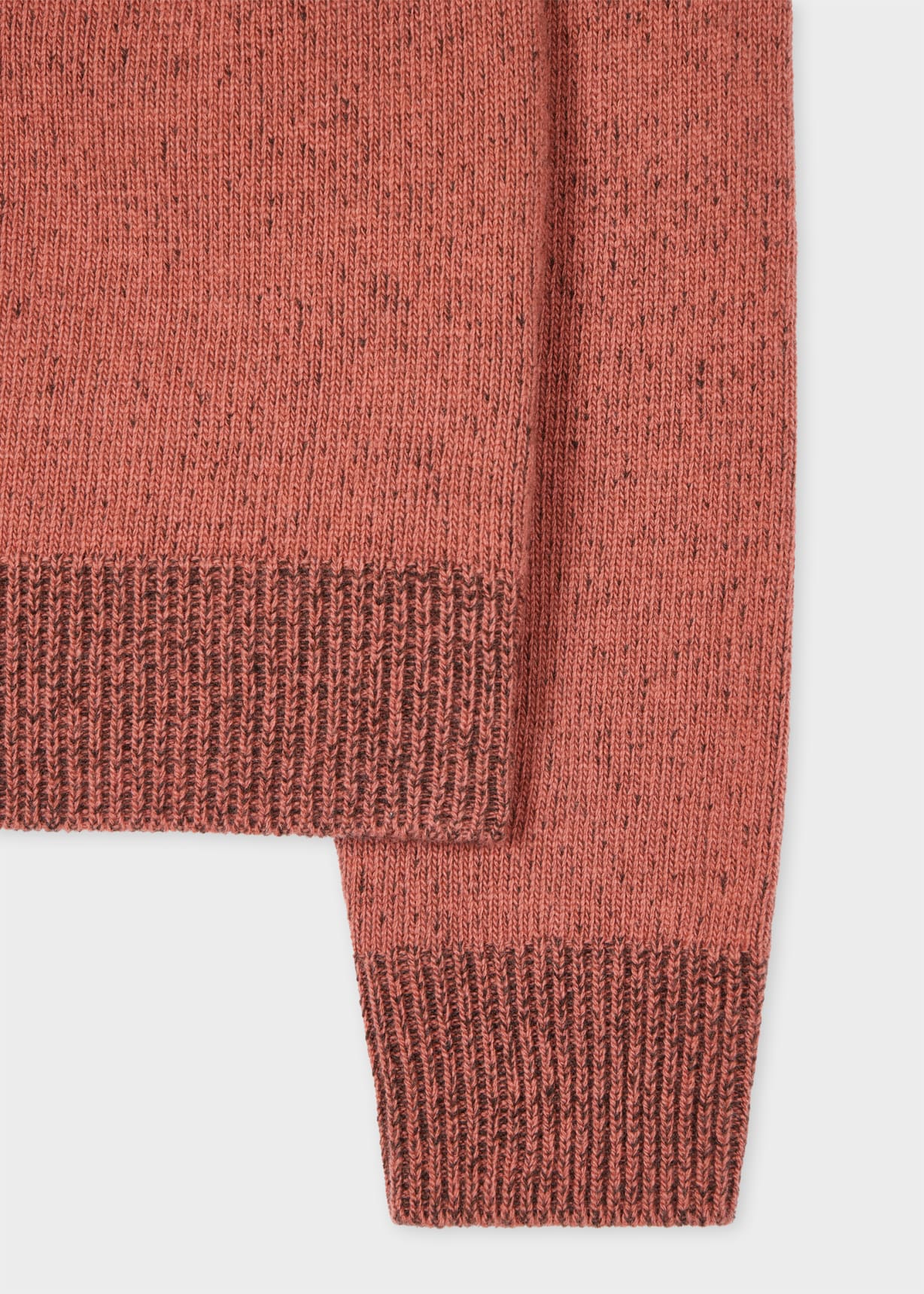 Product view - Pale Red Lambswool Cardigan Paul Smith