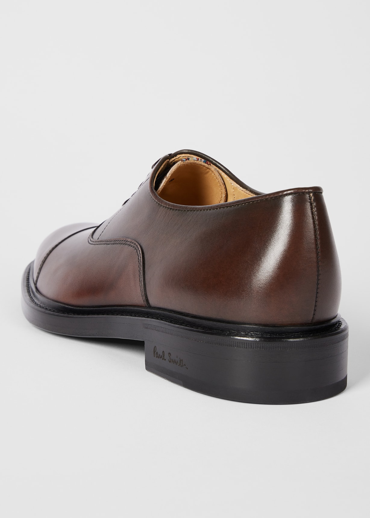 Detail View - Dark Brown 'Balthazar' Shoes Paul Smith
