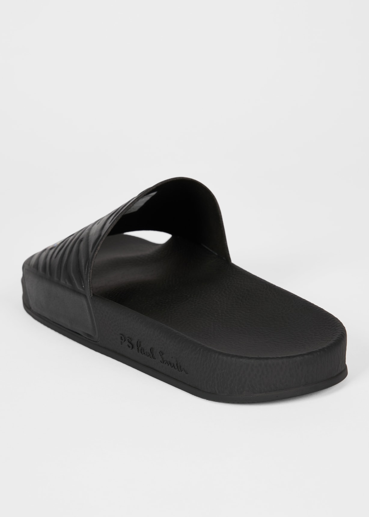 サンダル Paul Smith Slide Sandal Zebra Men's Black Zebra 'Zed' Slides