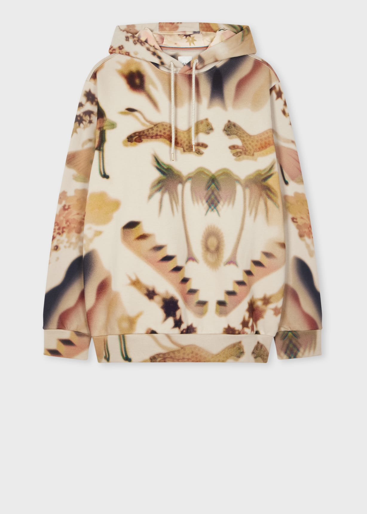 [Paul Smith] ★ポールスミス★Lumiere Print Hoodie Men's Beige 'Lumiere' Print Hoodie
