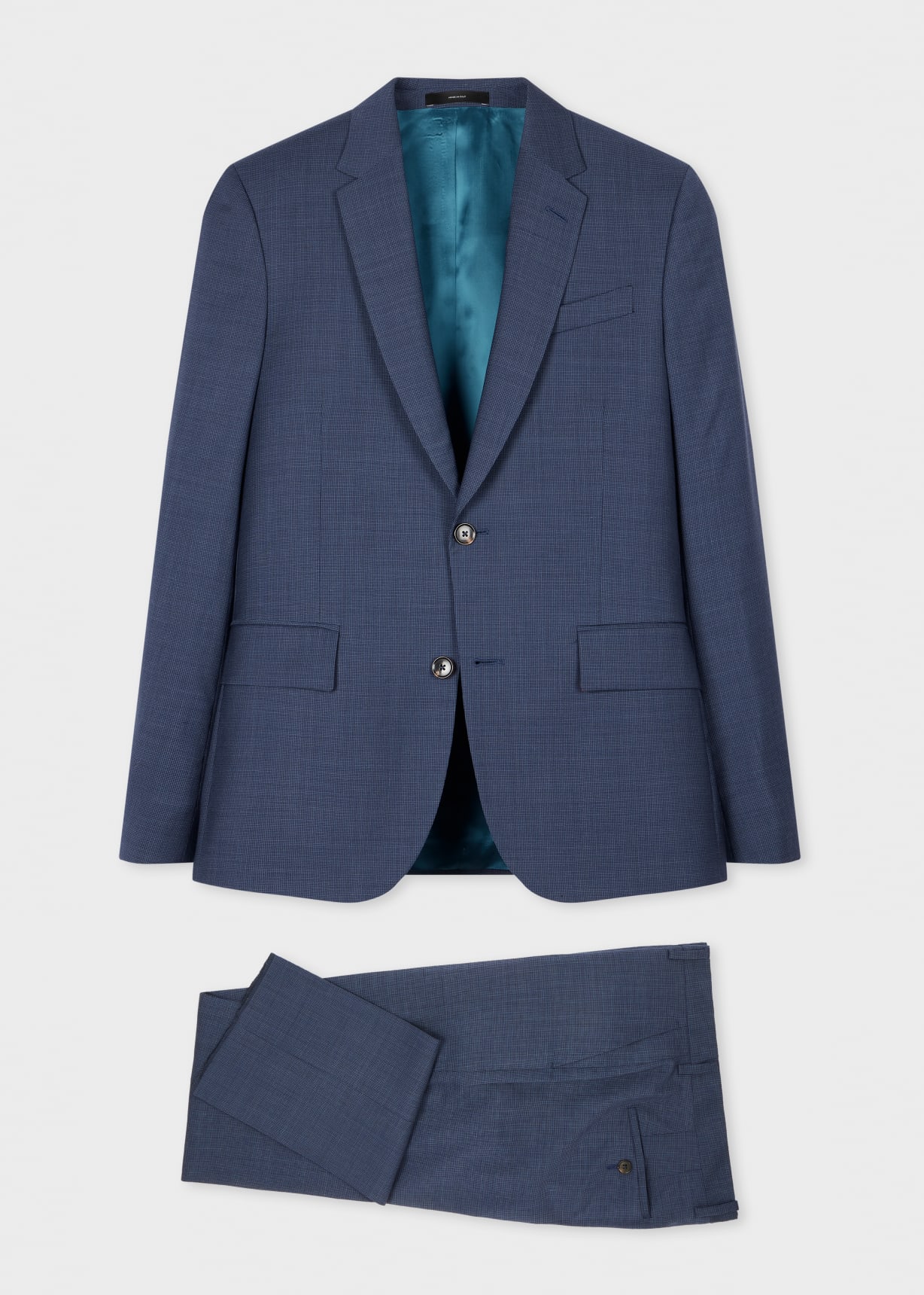 Paul Smith スーツ ダークネイビー Soho Fit The Soho - Tailored-Fit Navy Velvet Blazer