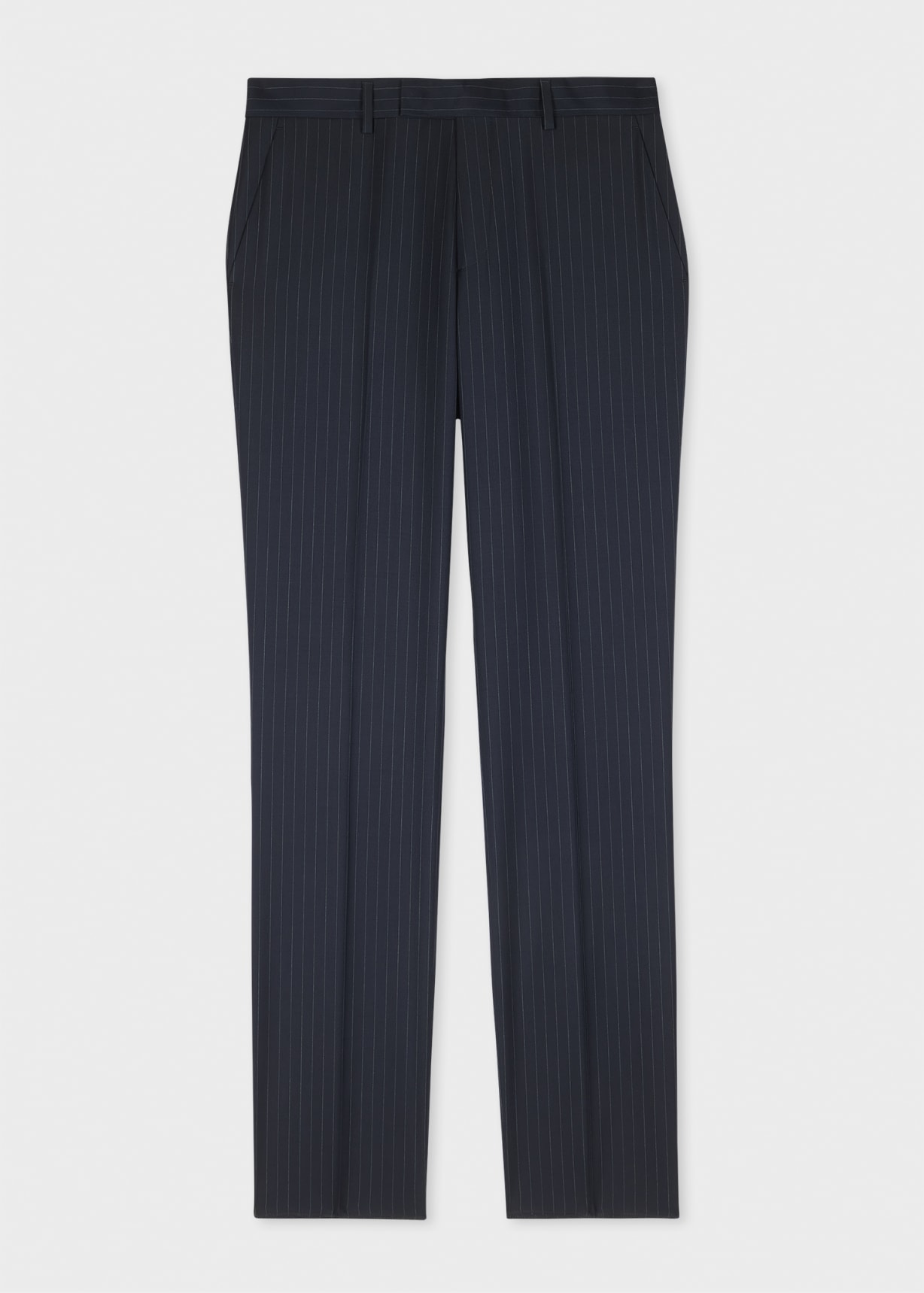Product view - The Brierley - Navy Blue Pinstripe Wool Suit