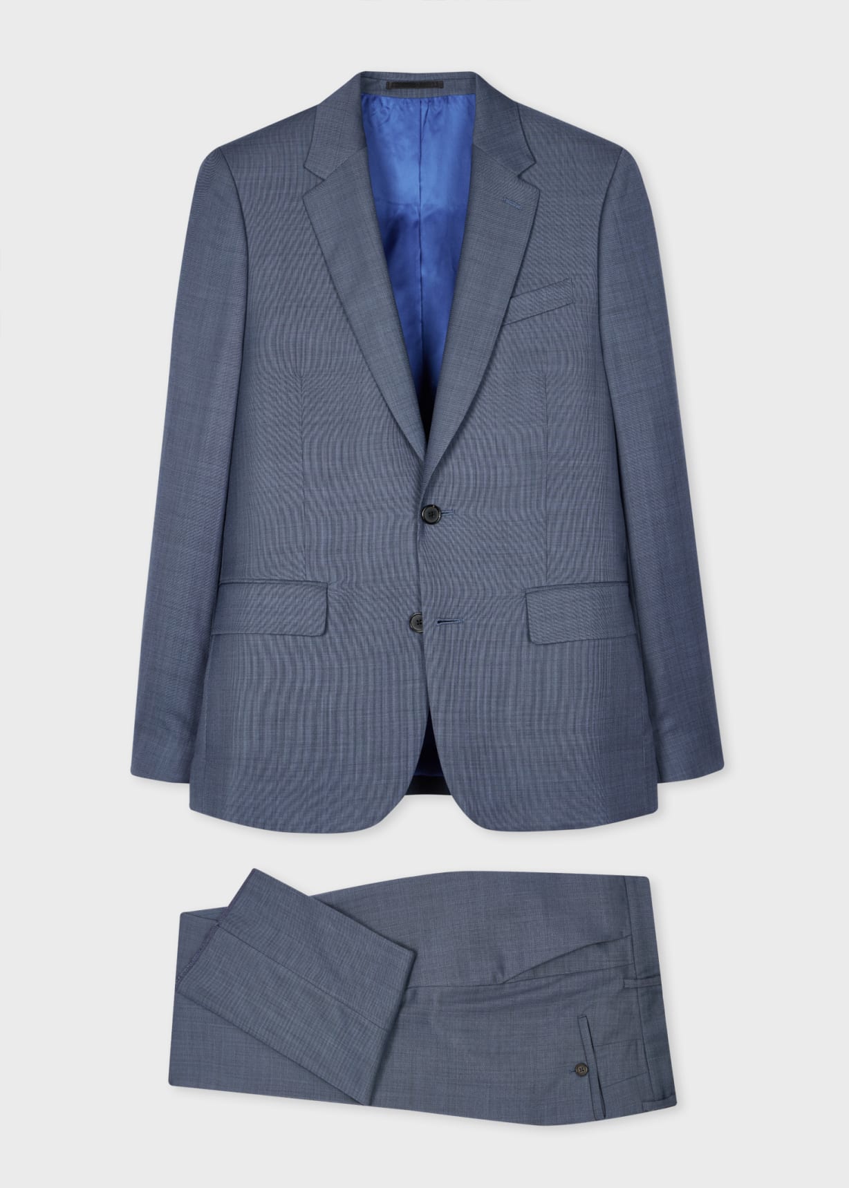 Men's The Soho - Tailored-Fit Blue Wool Suit