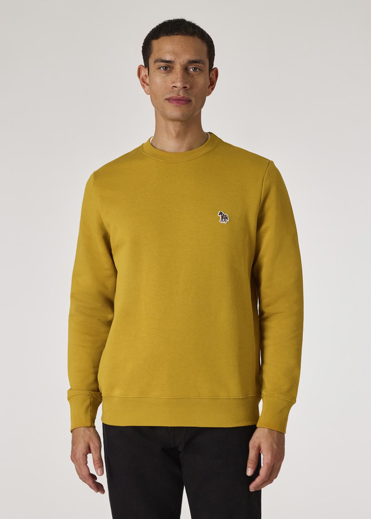 スウェット・トレーナー COVERNAT Mockneck semi over raglan man to man yellow Covernat Unisex Mock Neck Semi Crop Raglan Sweatshirt