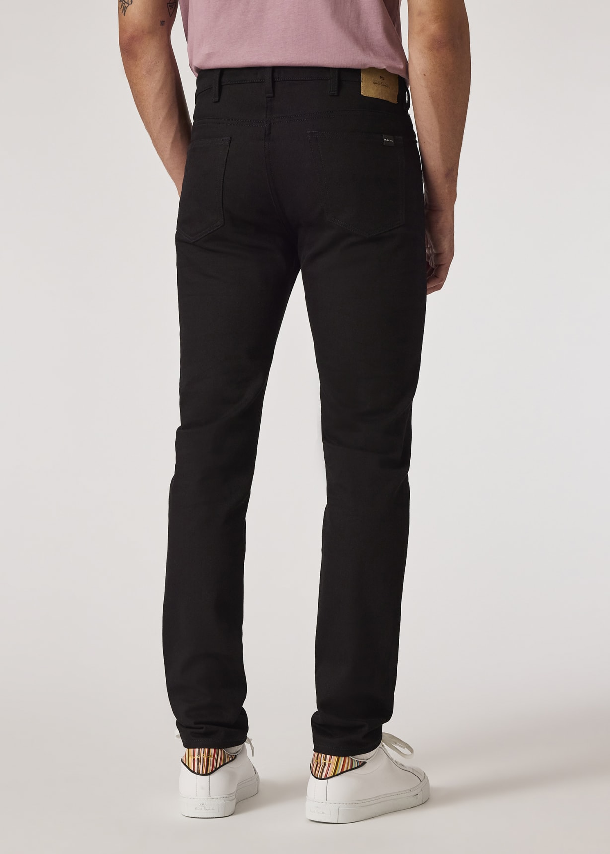 Slim-Fit Black 'Organic Stretch' Jeans