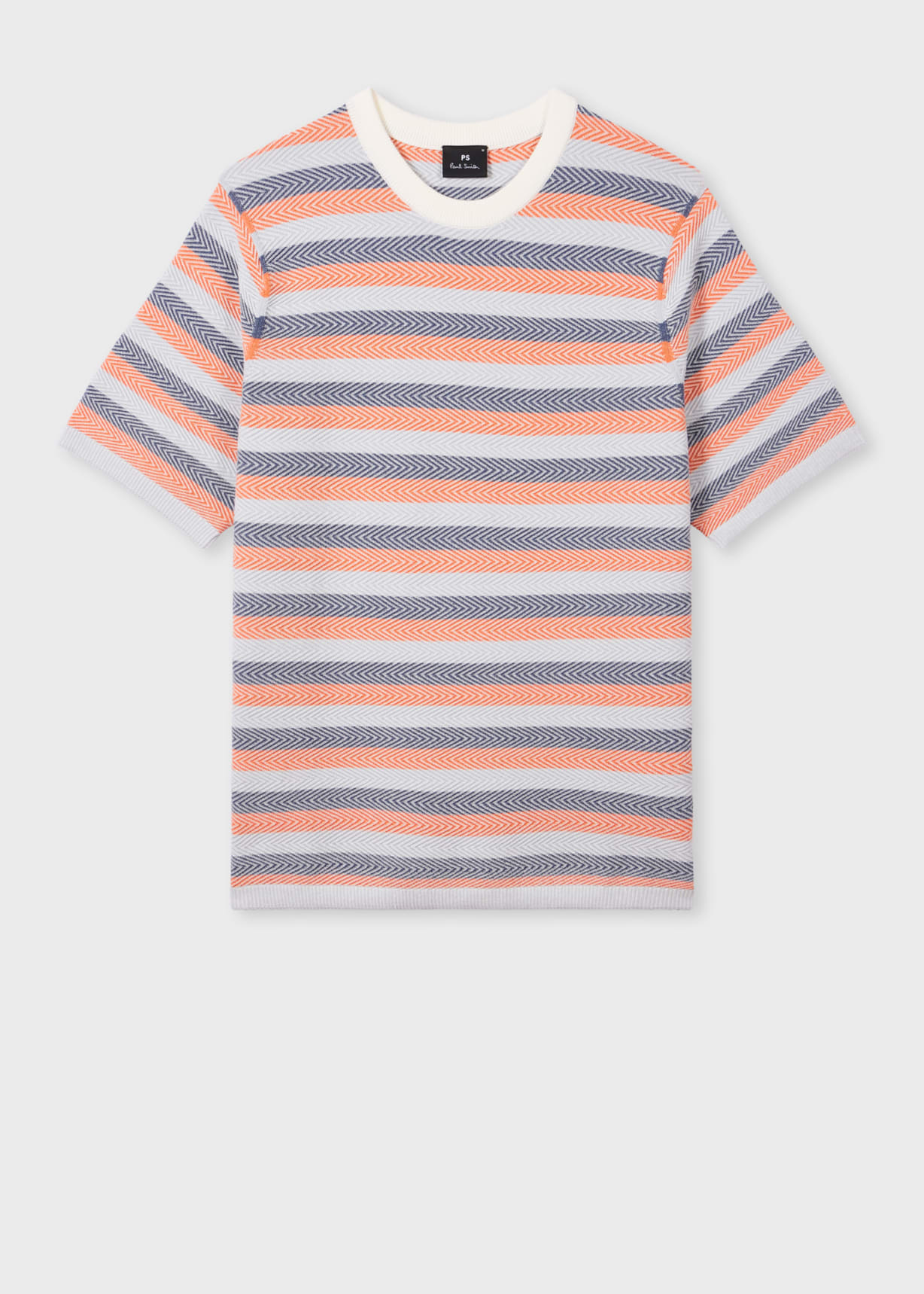★送料 関税込★PAUL SMITH★COTTON STRIPE T-SHIRTS★ PS Paul Smith Striped-print Cotton T-shirt Multicoloured PS