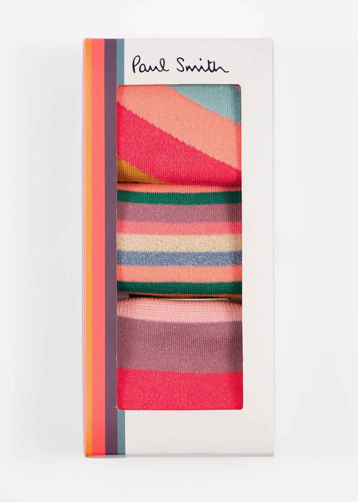 タイツ・ソックス Paul Smith SS25 PACK OF THREE SOCKS (W1A SOCK N270 1A) Paul Smith Pack Of Three Socks In Multicolour | ModeSens