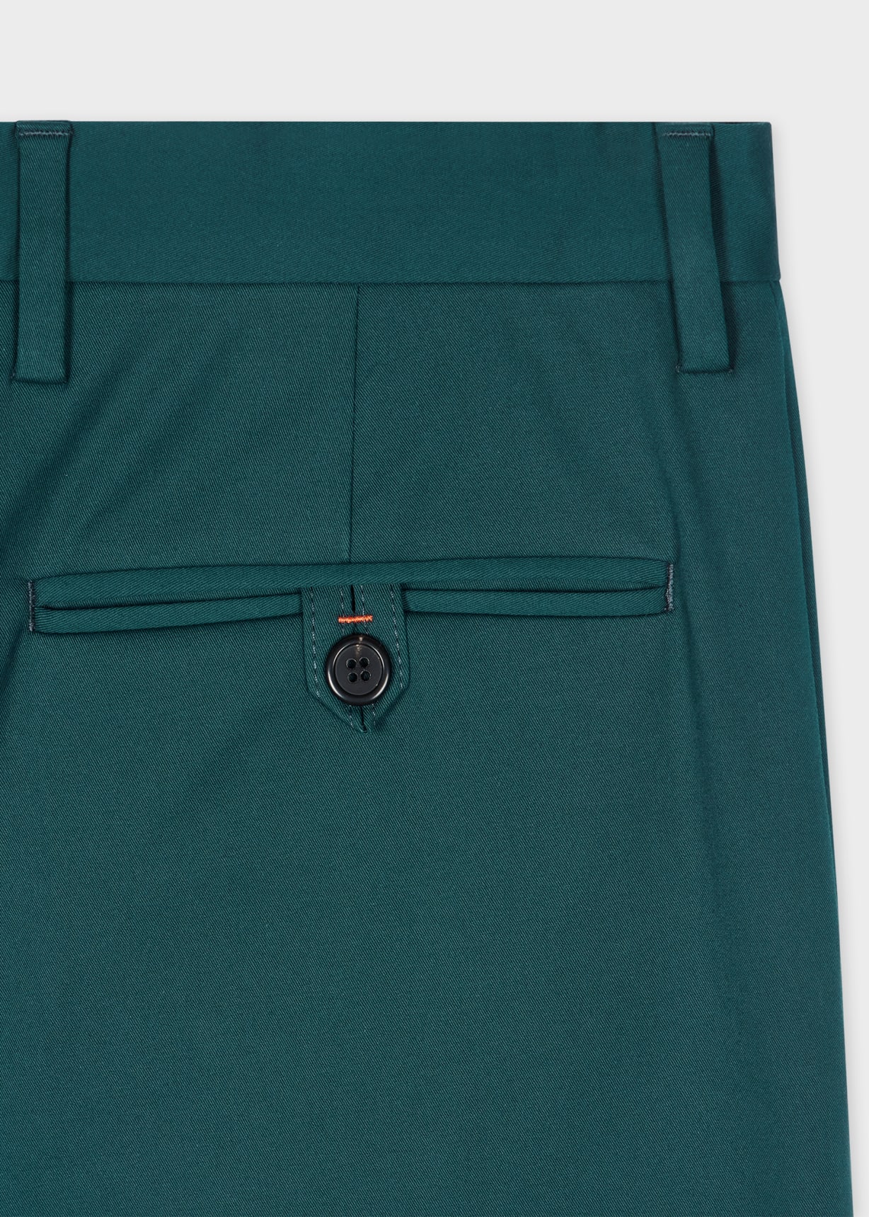Product view - Petrol Blue Fine Cotton-Twill Chinos Paul Smith
