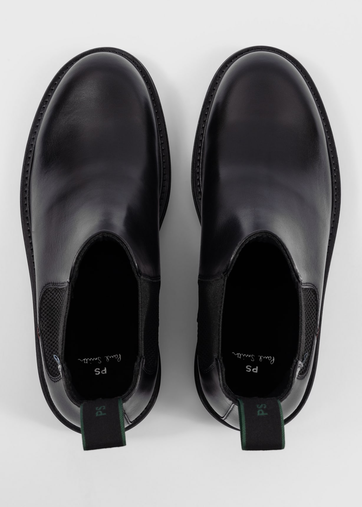 Men's Black Leather 'Xenon' Boots
