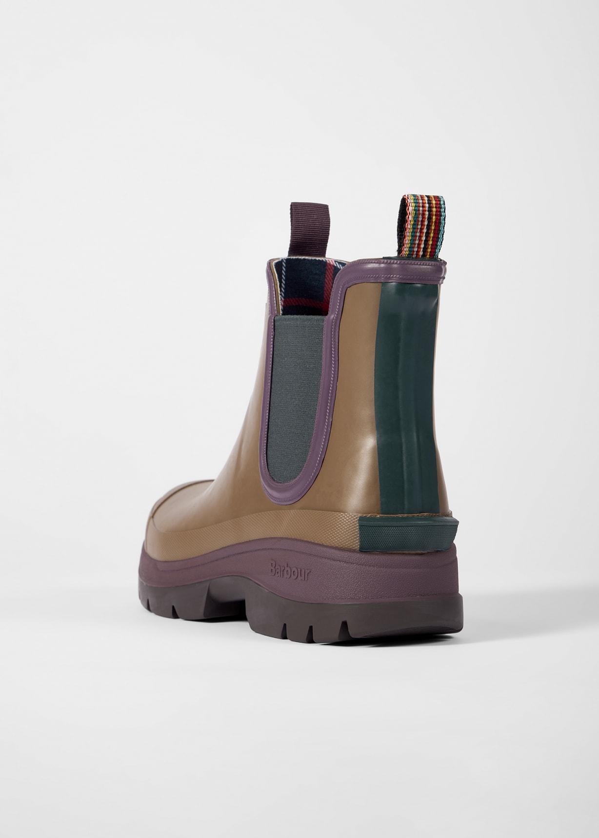 Paul Smith loves Barbour - Tan Ankle Wellingtons