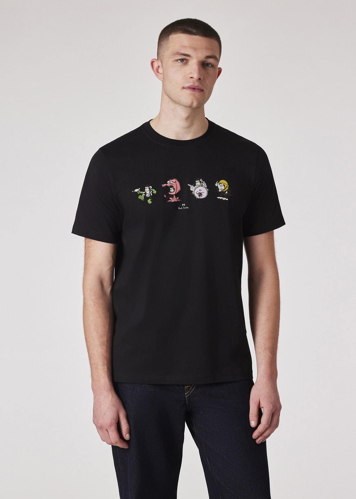 Paul Smith｜SHORT-SLEEVED ROUND NECK T-SHIRTS (MENS REGU Buy Paul Smith Junior Boys Signature T-Shirts 3 Pack from
