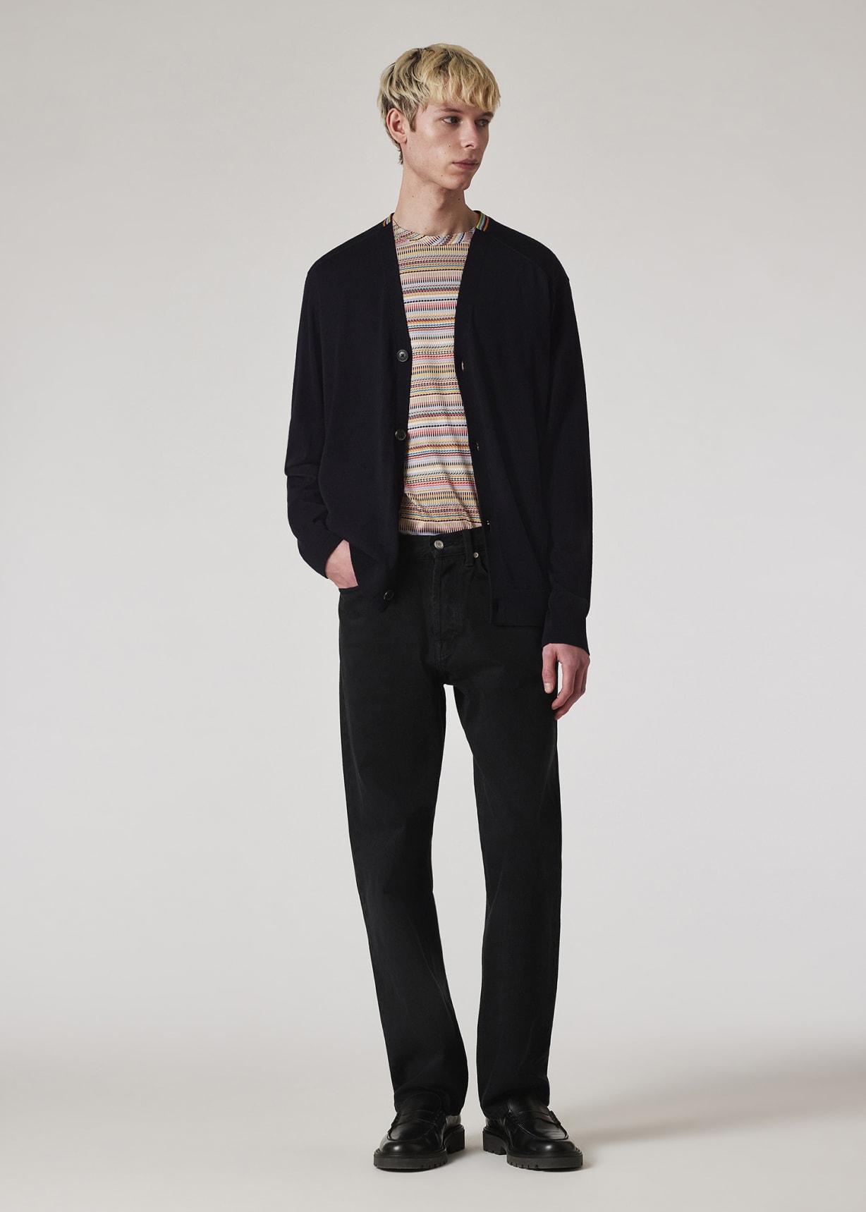 Men's Mixed 'Signature Stripe' T-Shirt