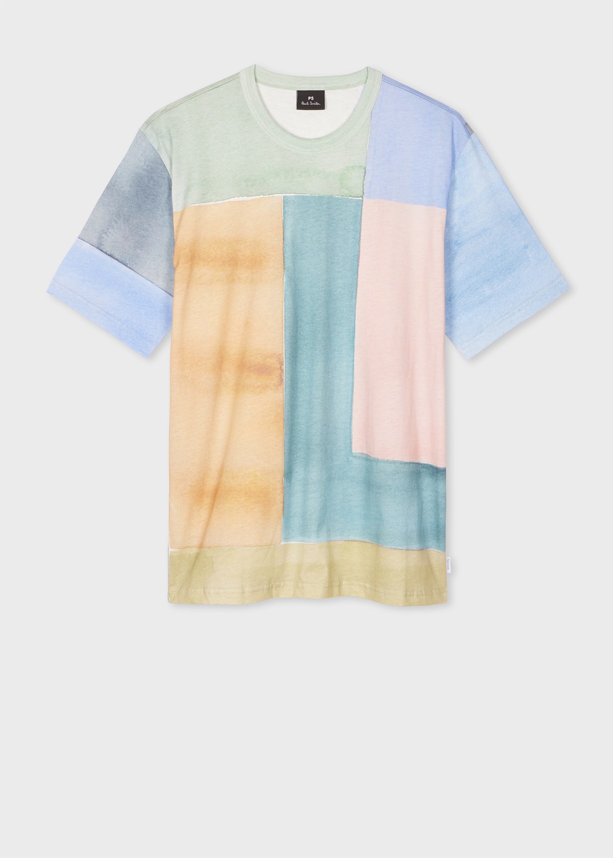 Tシャツ・カットソー Paul Smith FW25 OVERSIZE FIT T-SHIRT (M2R 204ZE T22387 75) Multicolour Colour Block Relaxed-Fit T-Shirt Paul Smith