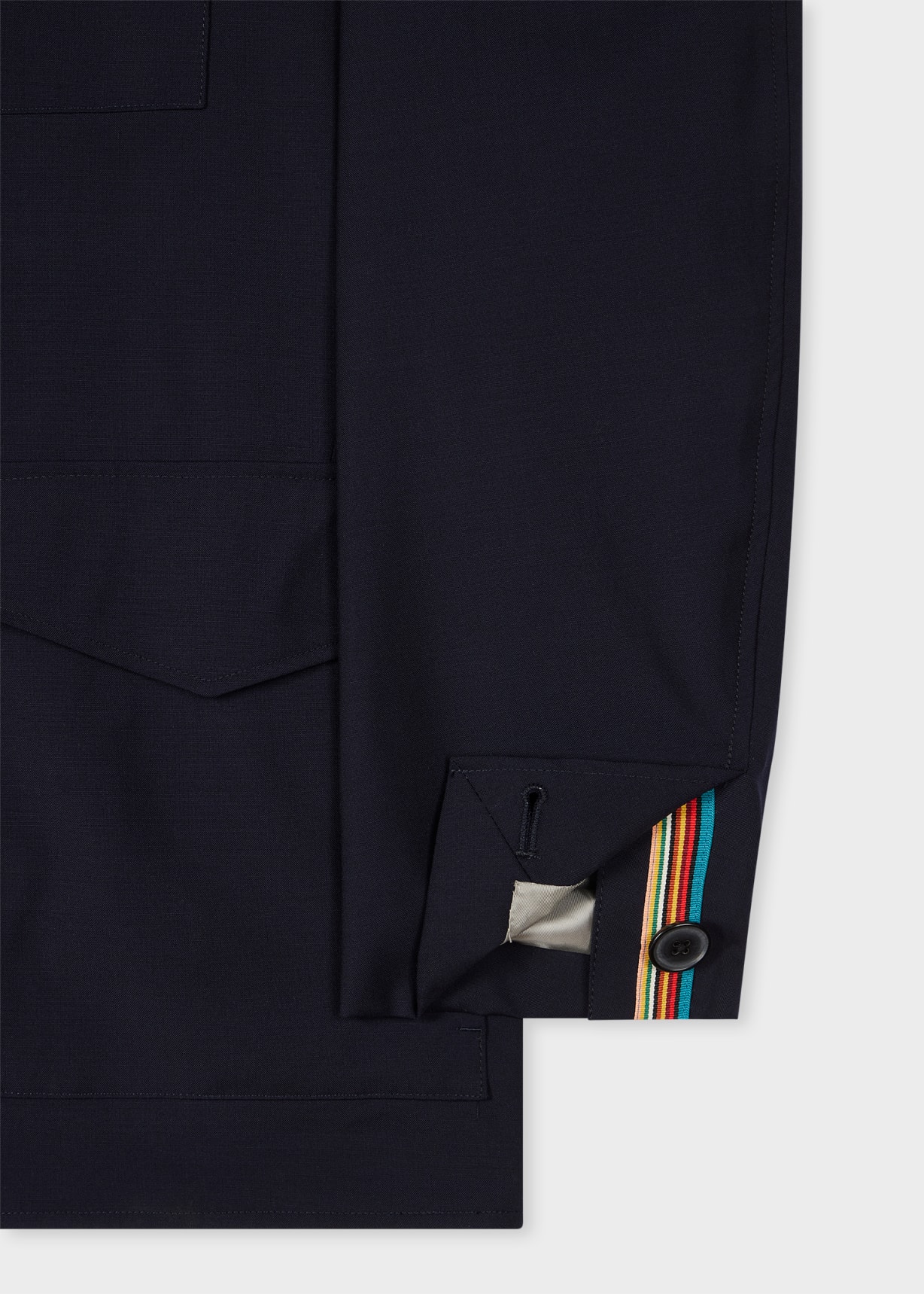 Men's Navy 'Storm System' Wool Work Jacket