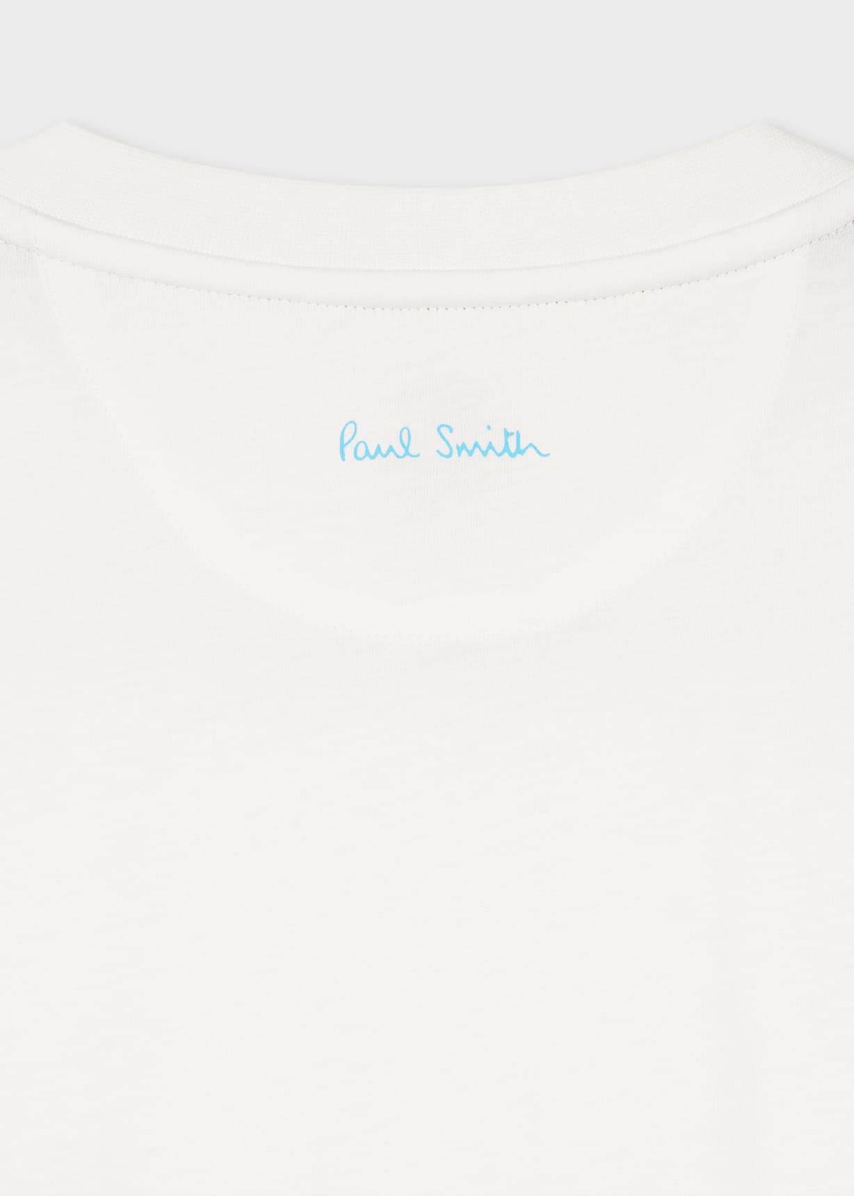 Men's White 'Espresso Bar' Print Cotton T-Shirt