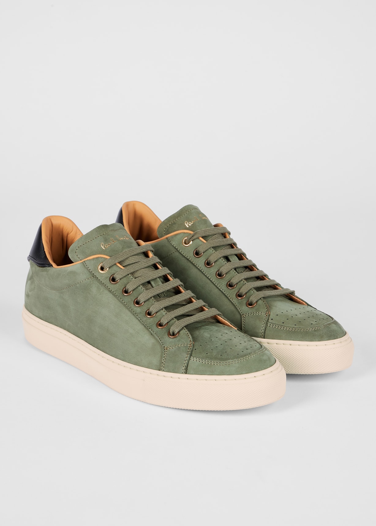 Men's Khaki Nubuck 'Banff' Trainers