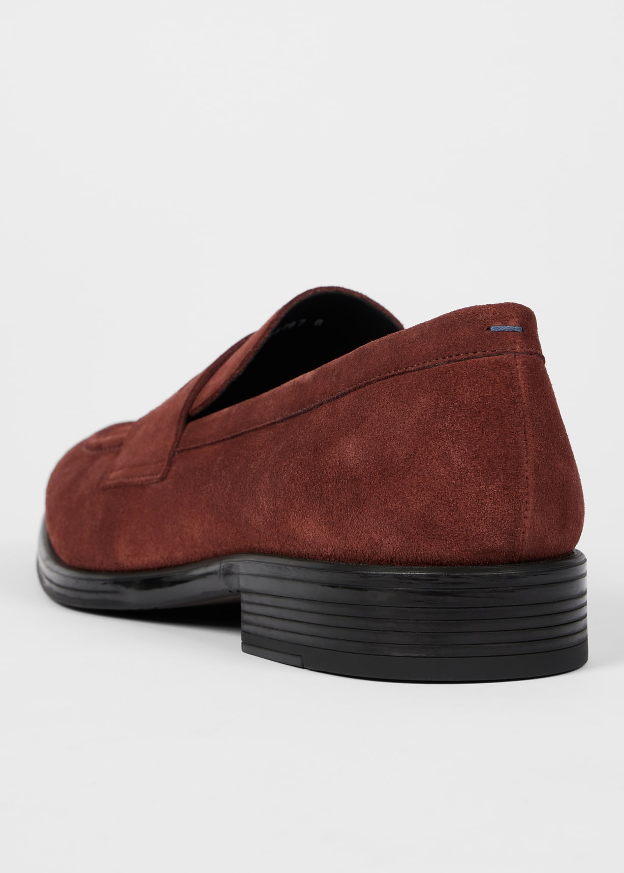 Men's Brick Red Suede 'Pierce' Loafers
