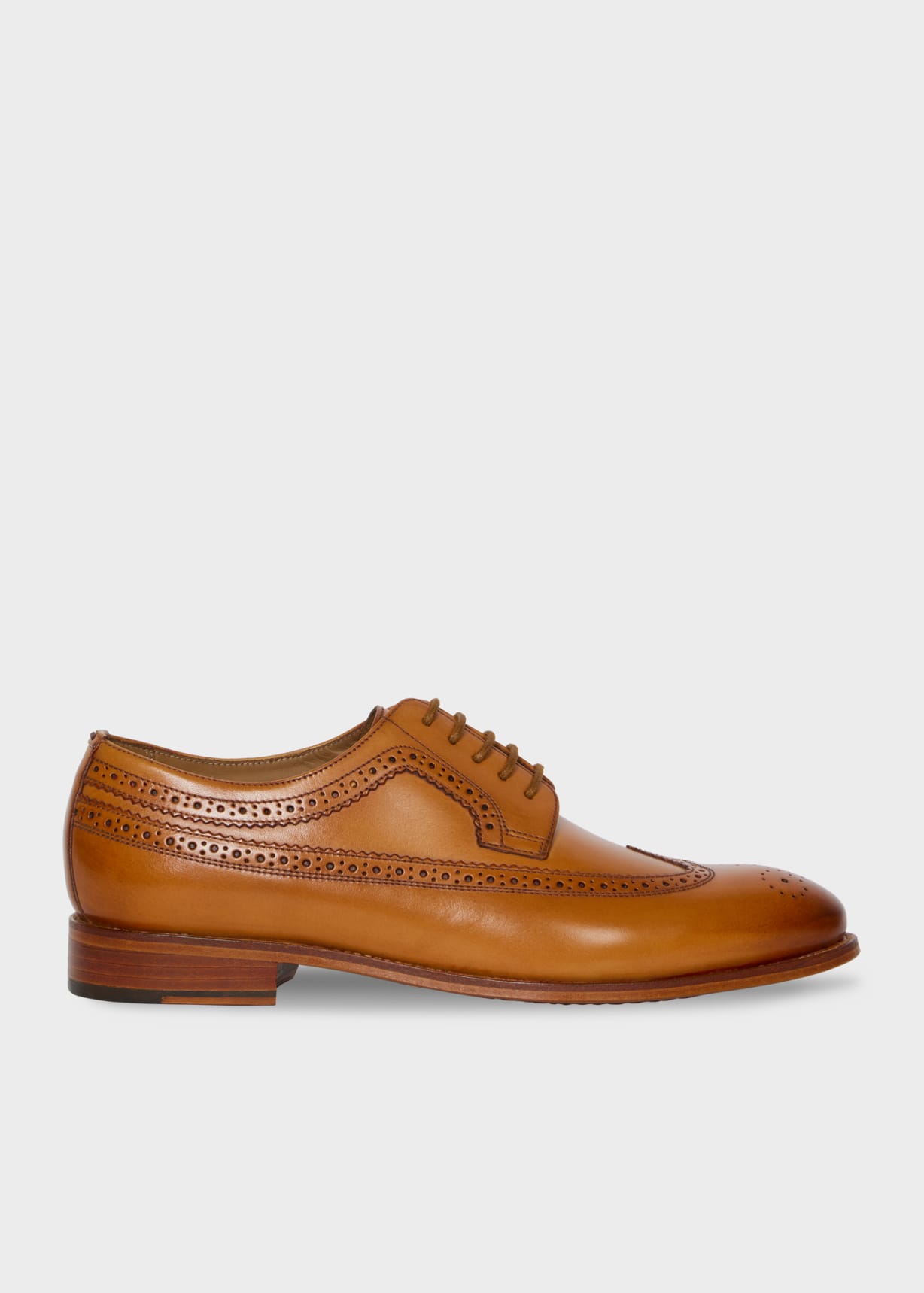 Product view - Tan Leather 'Collins' Brogues Paul Smith