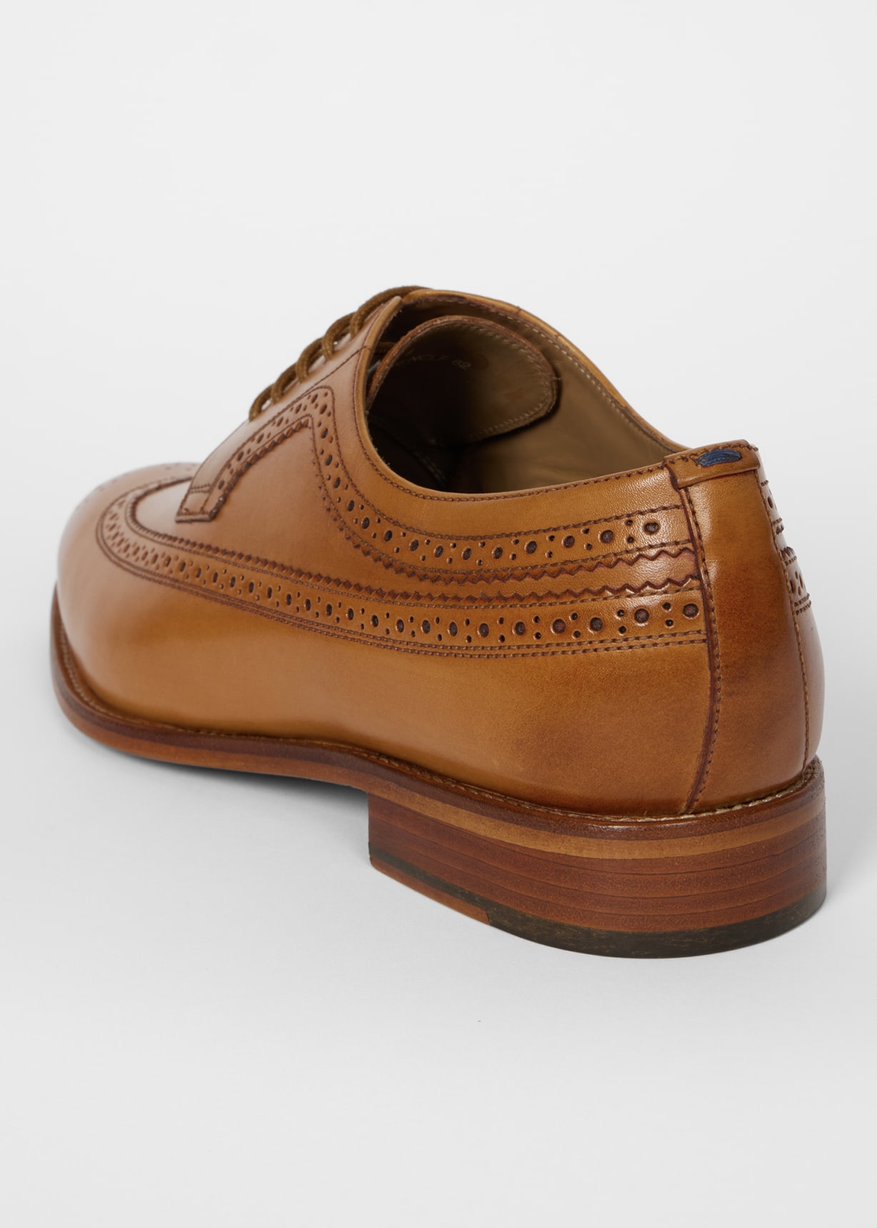 Product view - Tan Leather 'Collins' Brogues Paul Smith