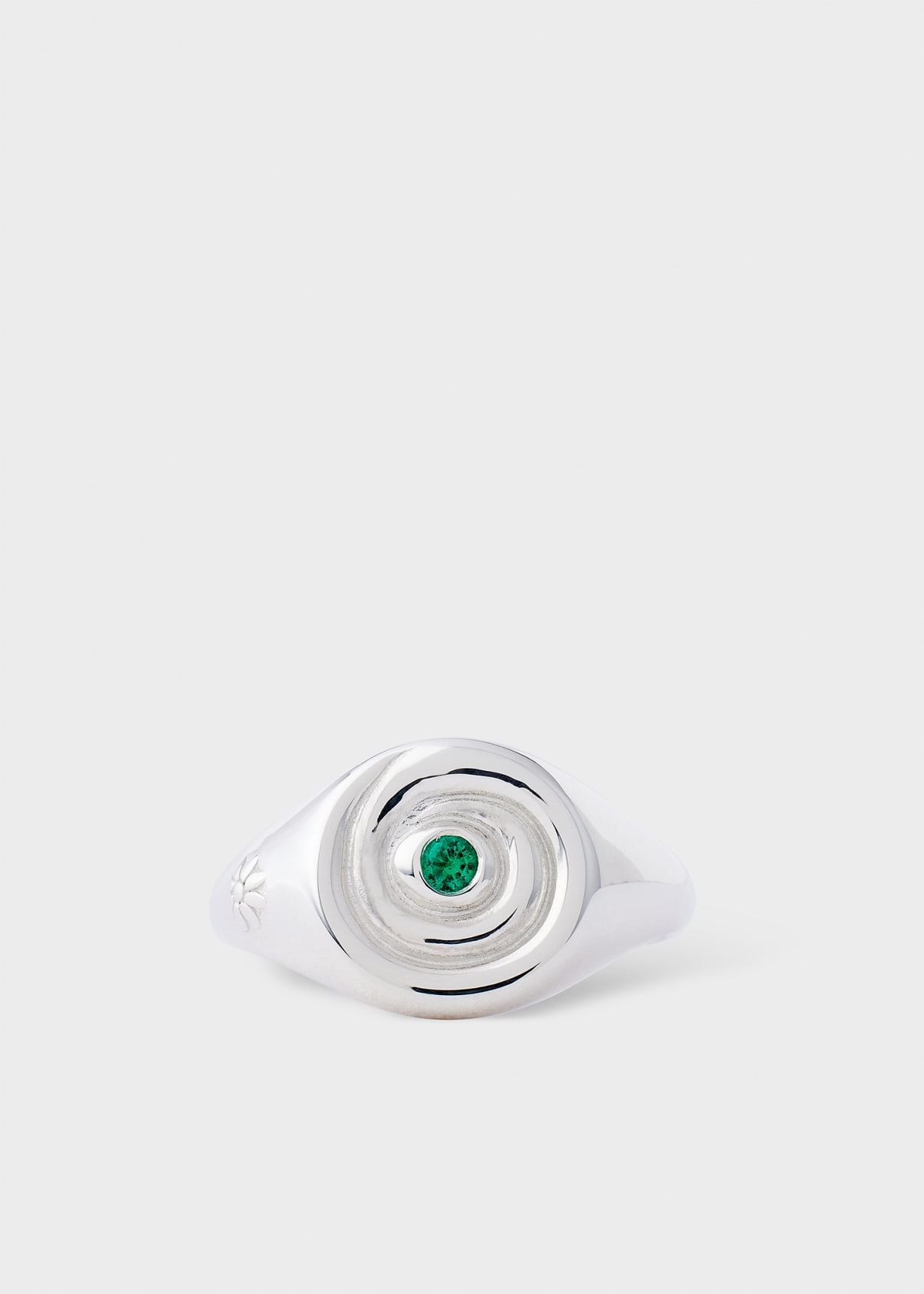 Alec Doherty for Paul Smith - Green Snail Ring