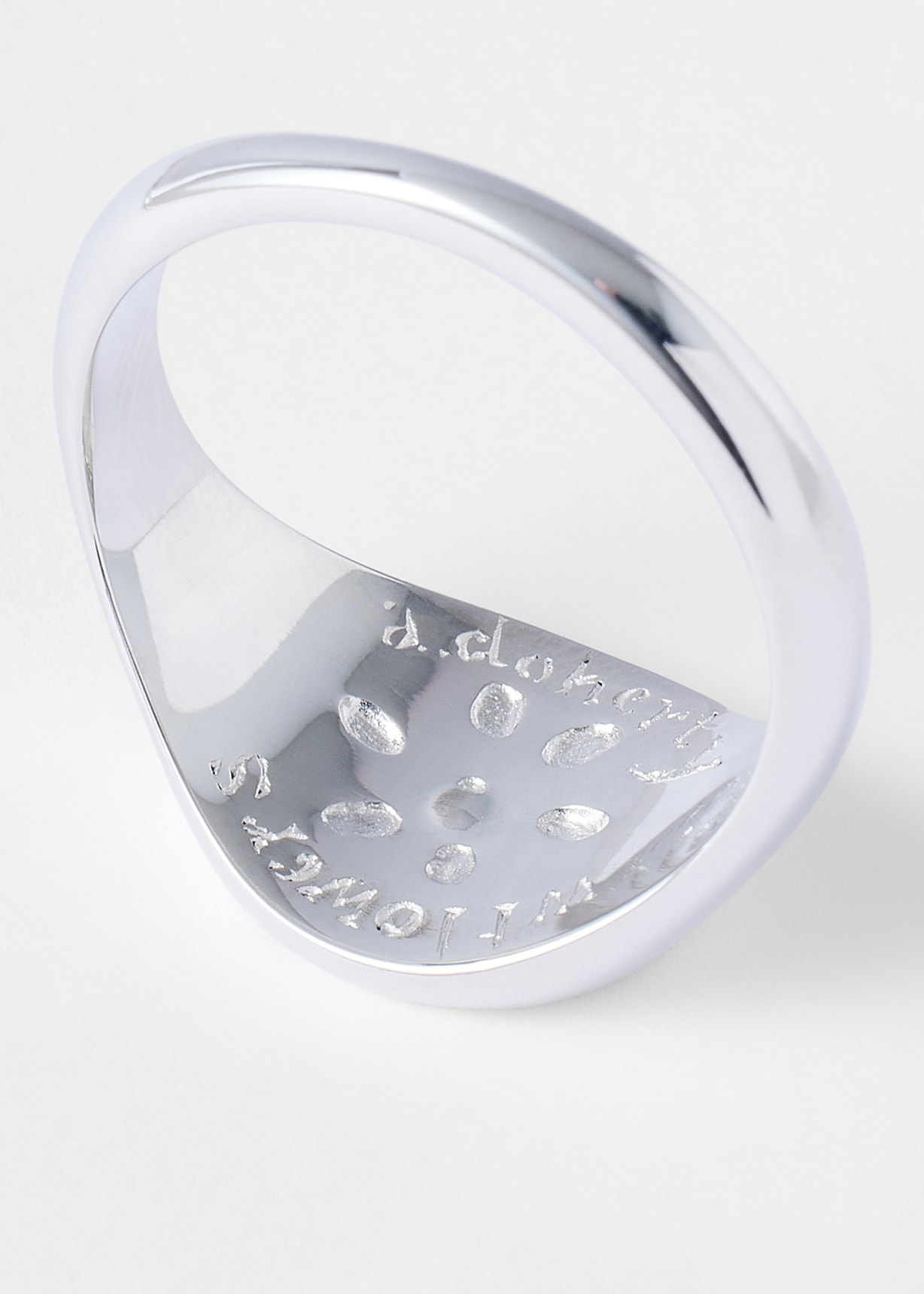Alec Doherty for Paul Smith - Green Snail Ring