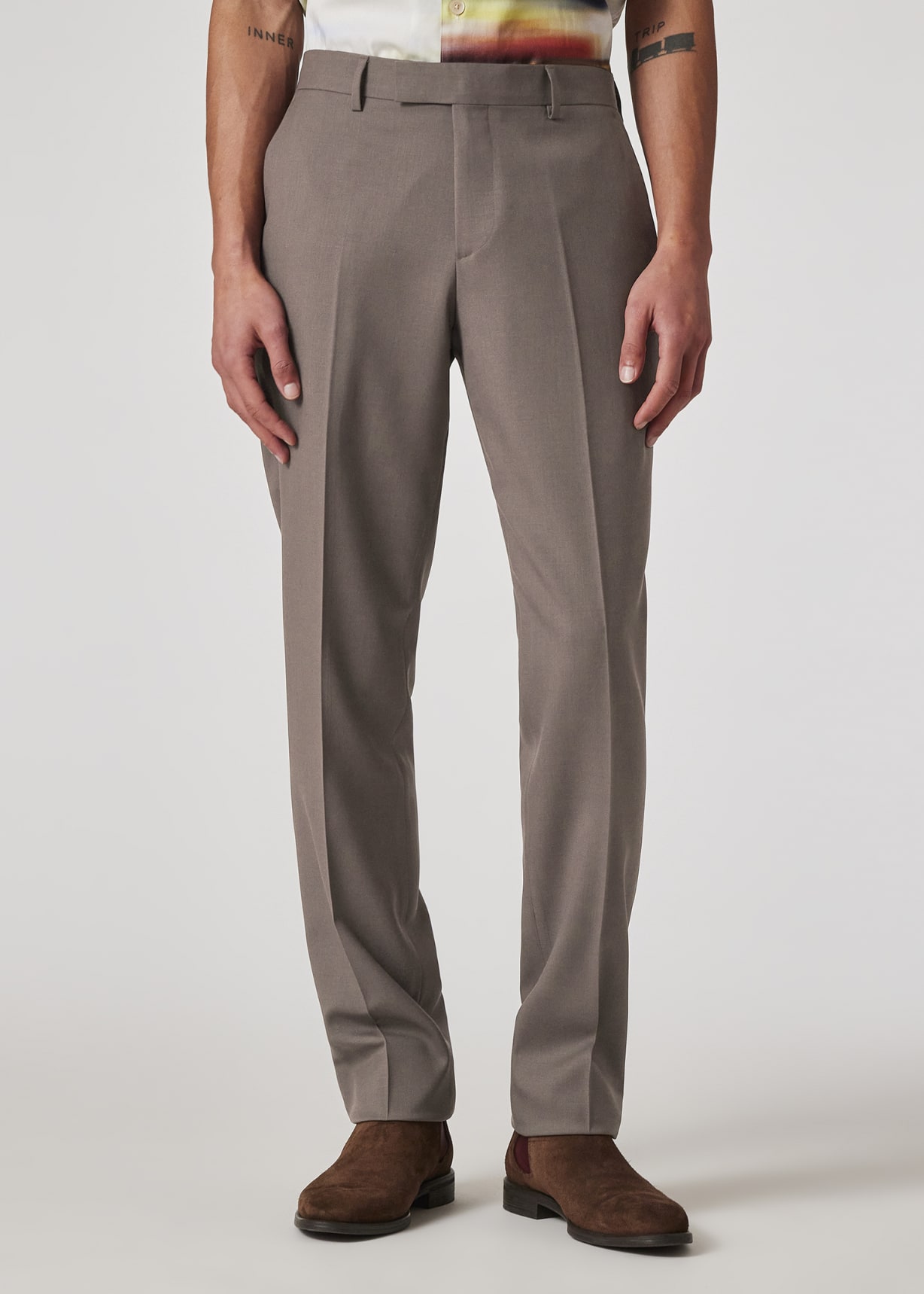 The Soho - Tailored-Fit Grey Wool 'A Suit To Travel In'