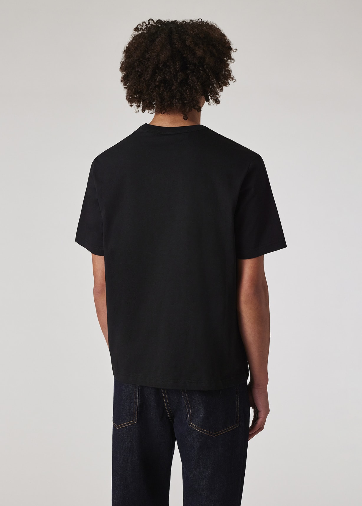 Paul Smith｜ (M2R 220X PP5073 01) Men's White 'Palm Tree' Print T-Shirt