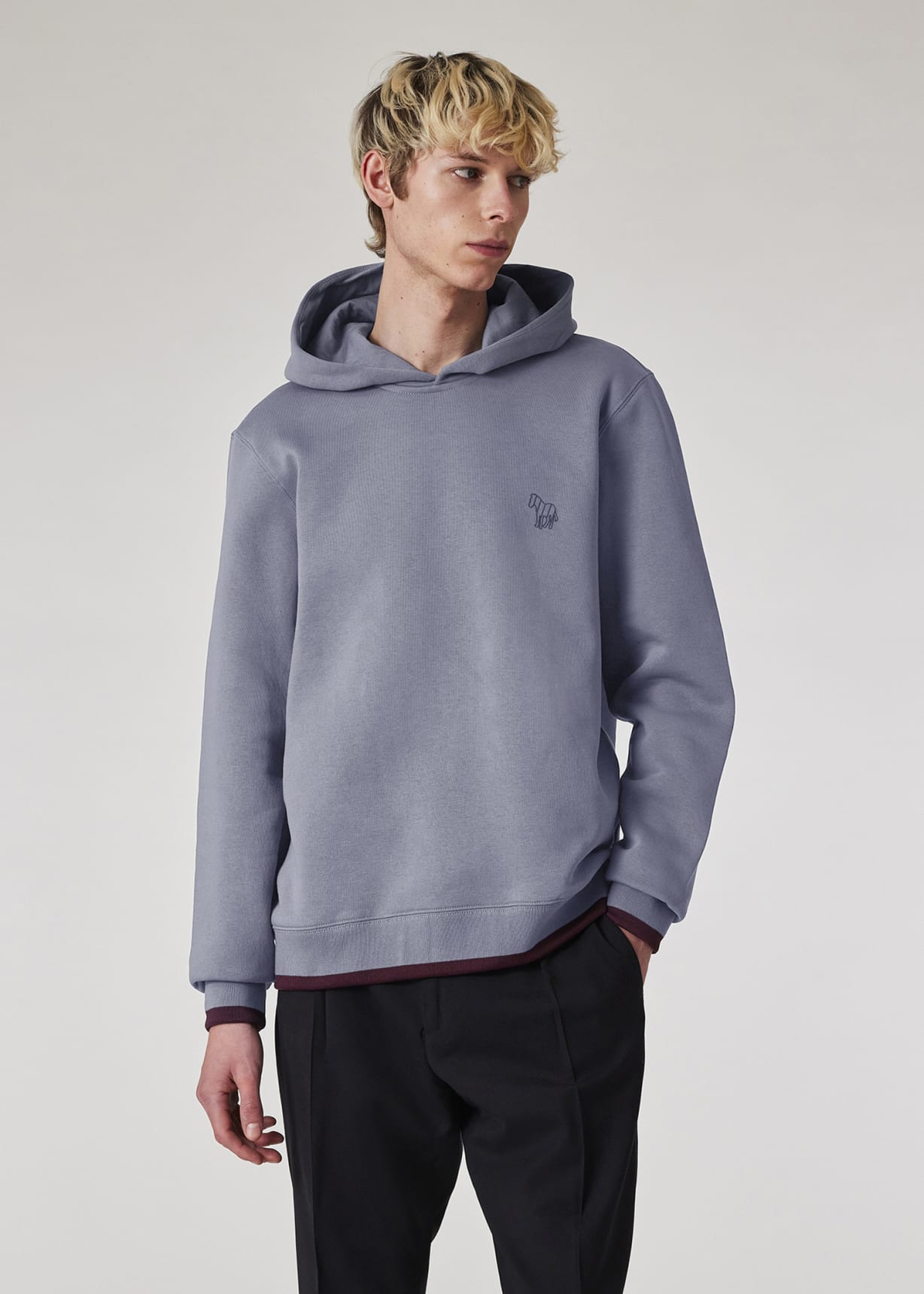 【関税&送料込】Paul Smith Hoodie Paul Smith HOODIE WITH LOGO - Sweatshirt - black/noir
