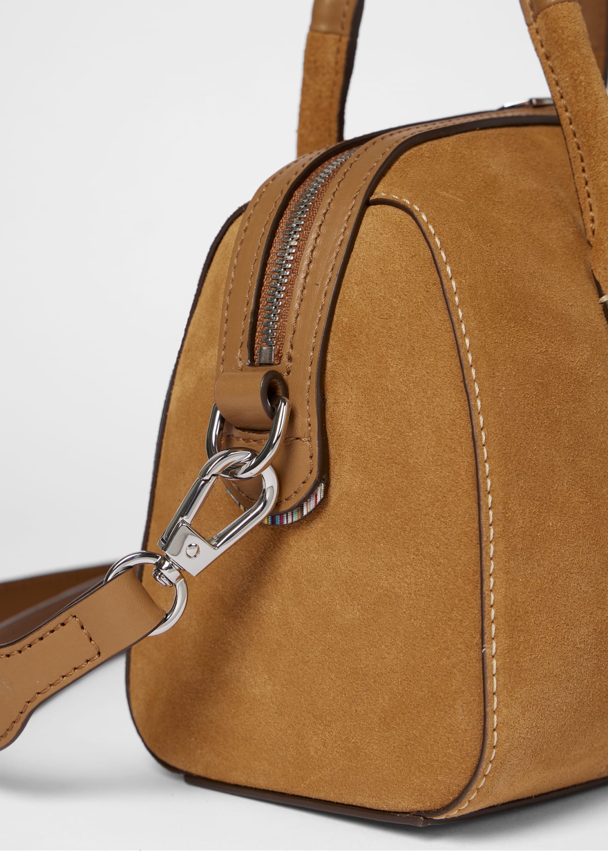 shu_m　　　　　　　　　　　　　　　　　【極厚革】Ｐａｕｌ Ｓｍｉｔｈ Women's Small Tan Suede 'Boston' Bag