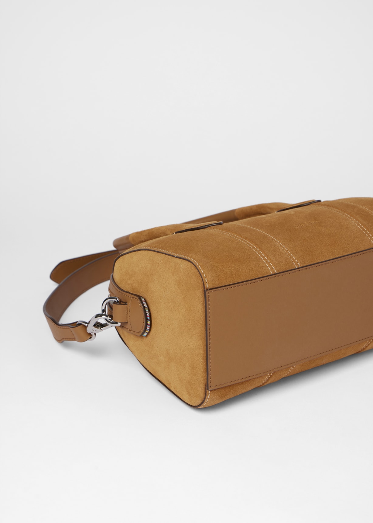 shu_m　　　　　　　　　　　　　　　　　【極厚革】Ｐａｕｌ Ｓｍｉｔｈ Women's Small Tan Suede 'Boston' Bag