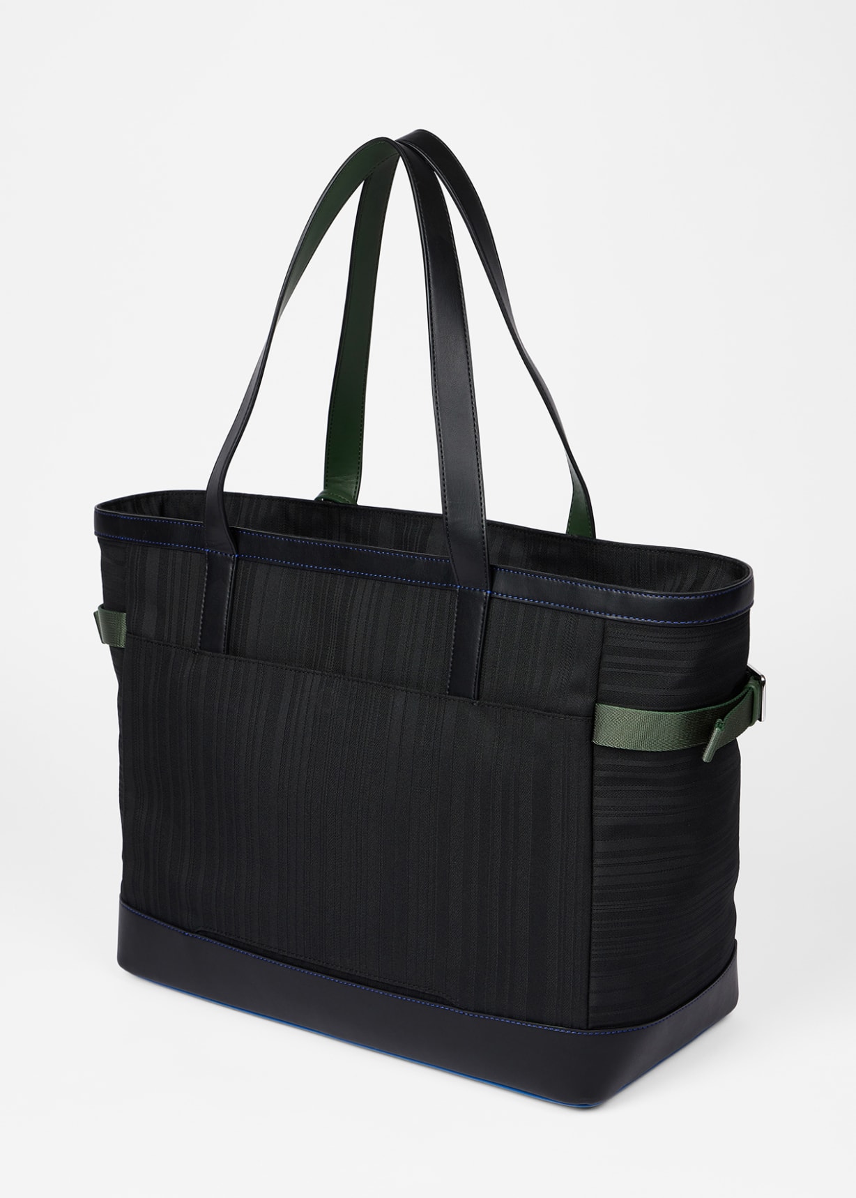 Paul Smith x MINI - Black Shadow Stripe Tote Bag