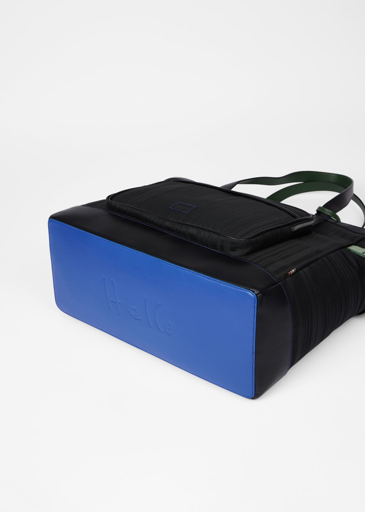 Paul Smith x MINI - Black Shadow Stripe Tote Bag