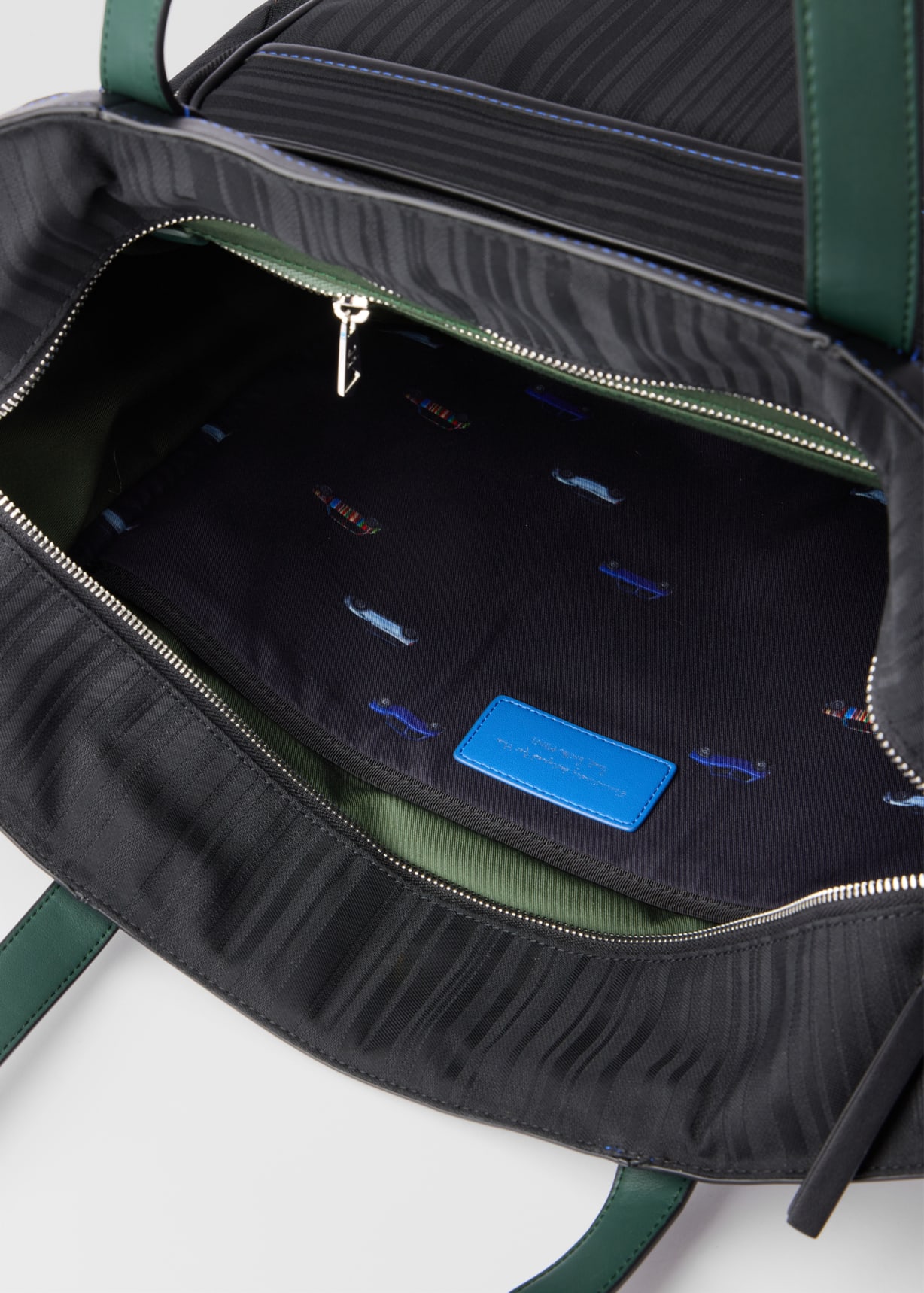 Paul Smith x MINI - Black Shadow Stripe Tote Bag