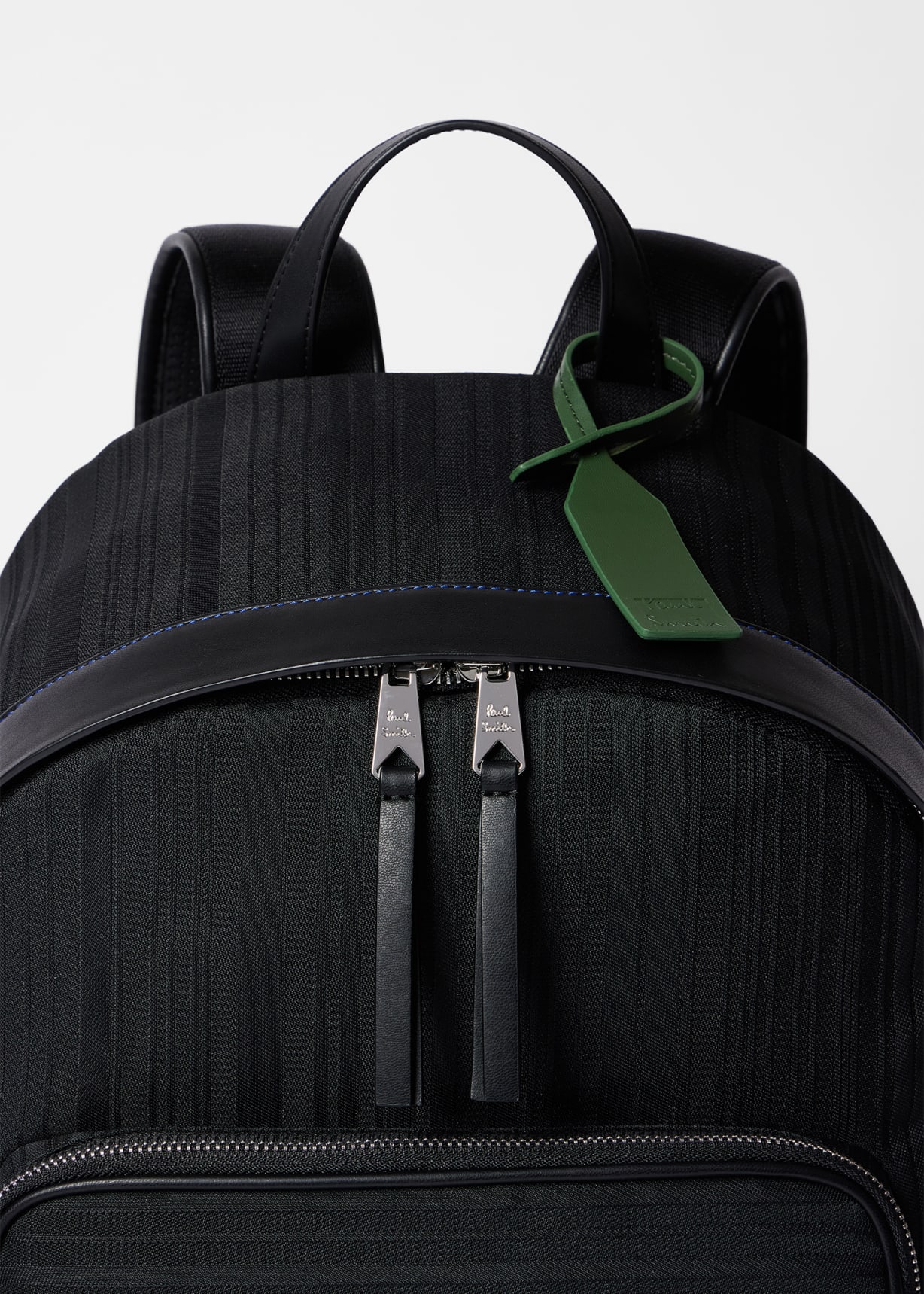 Paul Smith x MINI - Black Shadow Stripe Backpack