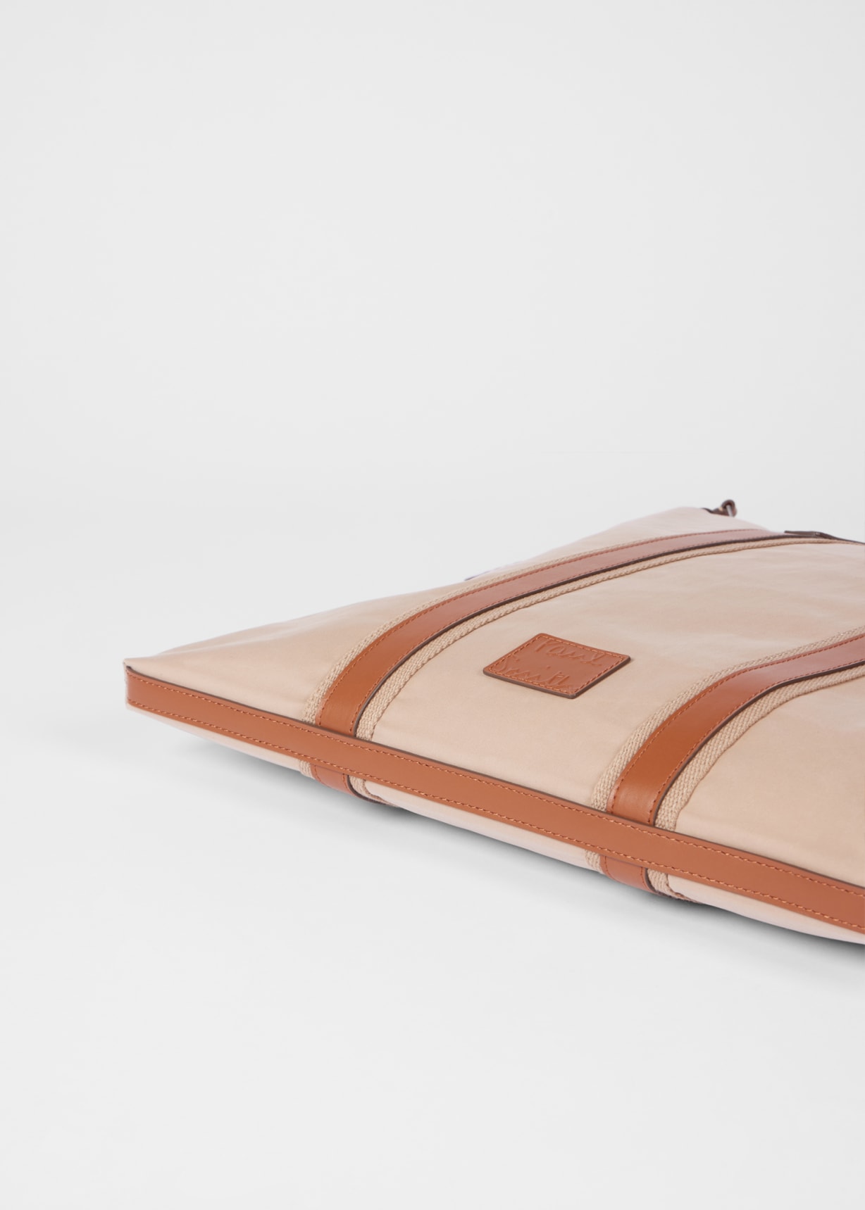 Ecru Duffle Tote Bag