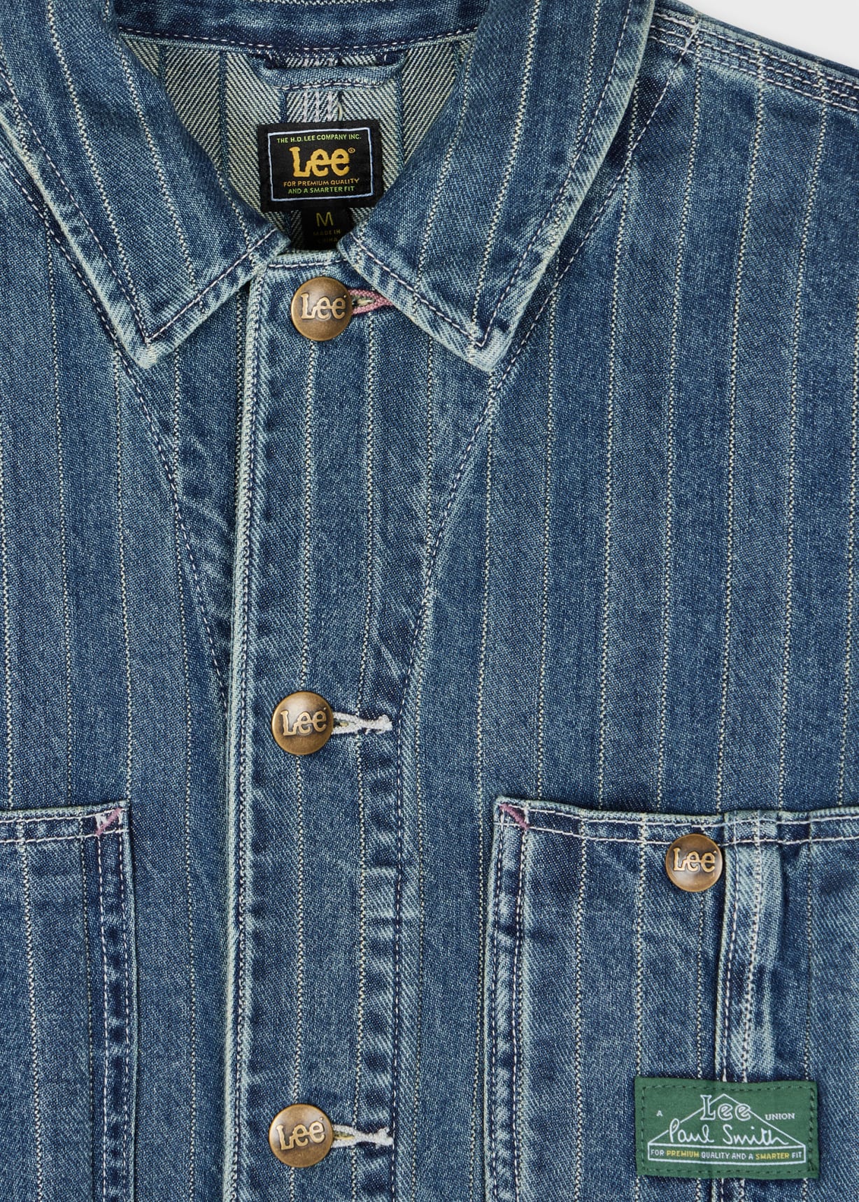 Product view - Paul Smith + Lee® Mid-Wash Chore Coat
