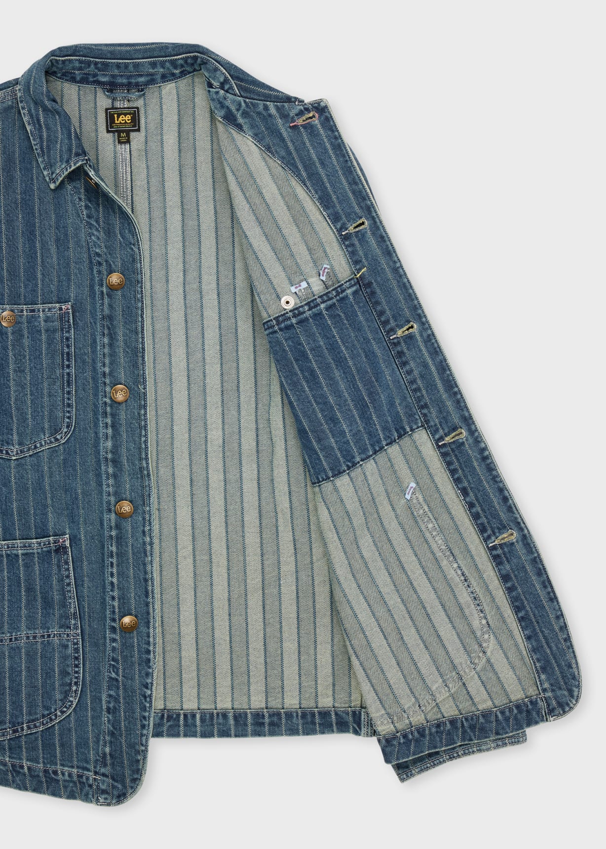 Product view - Paul Smith + Lee® Mid-Wash Chore Coat