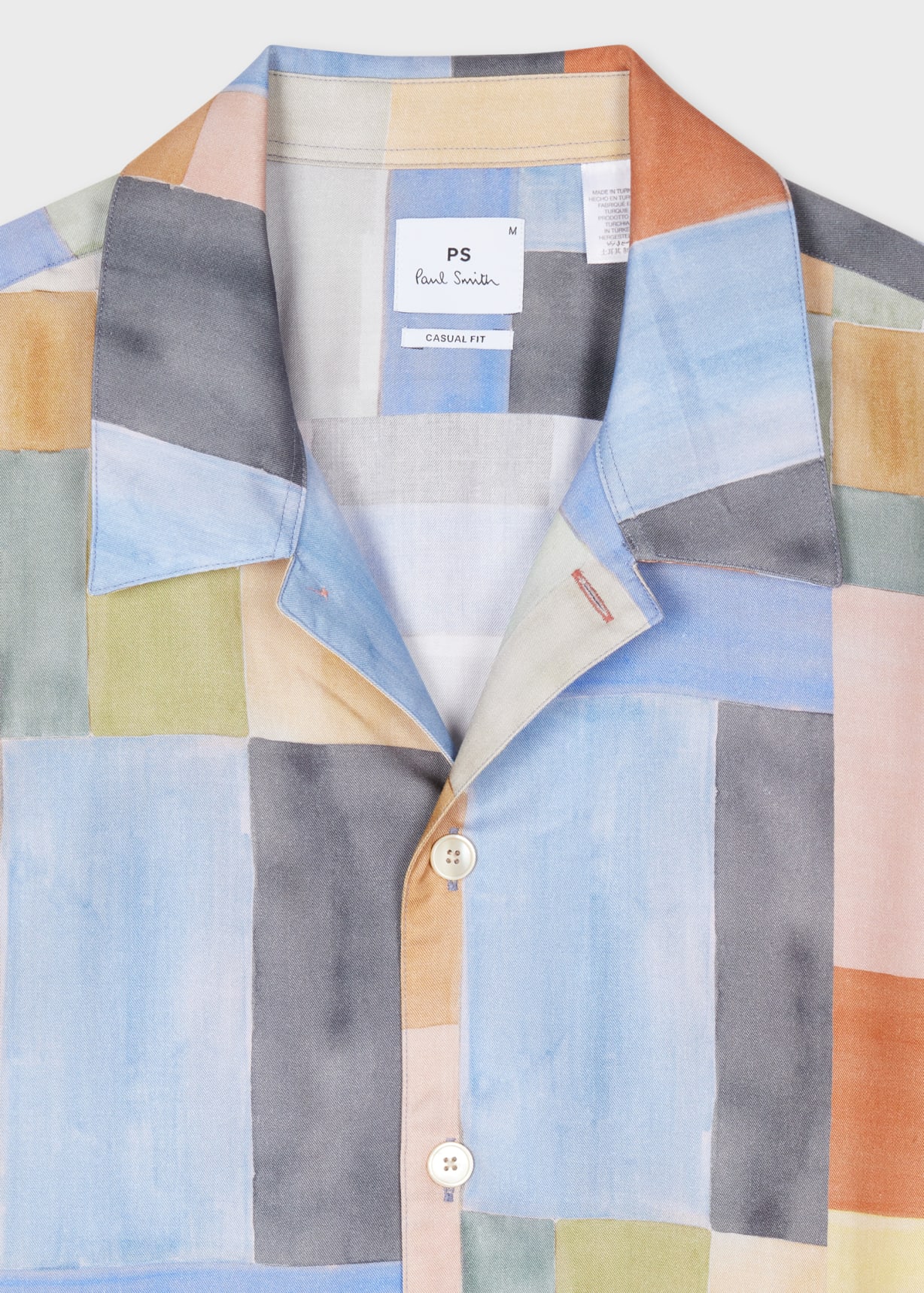 Rare] Paul Smith PATCHWORK Design SHIRT M | eBay