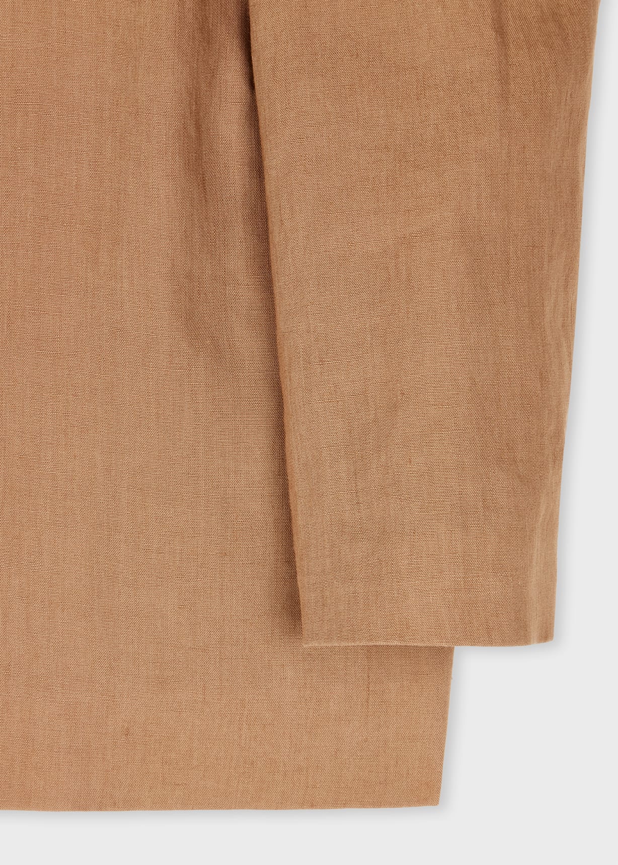 Detail View - Women's Tan Paisley Linen Jacket Paul Smith