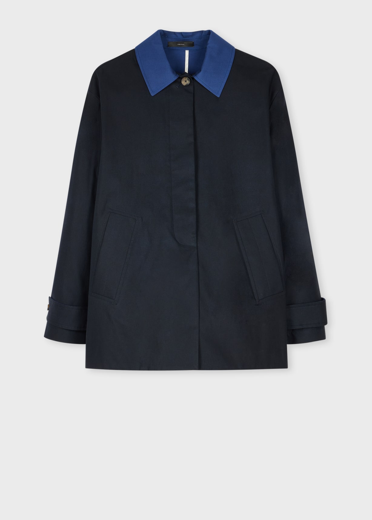 ジャケット PAUL SMITH Women Jackets W1R 314T M01427 41A Blue Women's A Suit To Travel In - Steel Blue Wool Two-Button Blazer