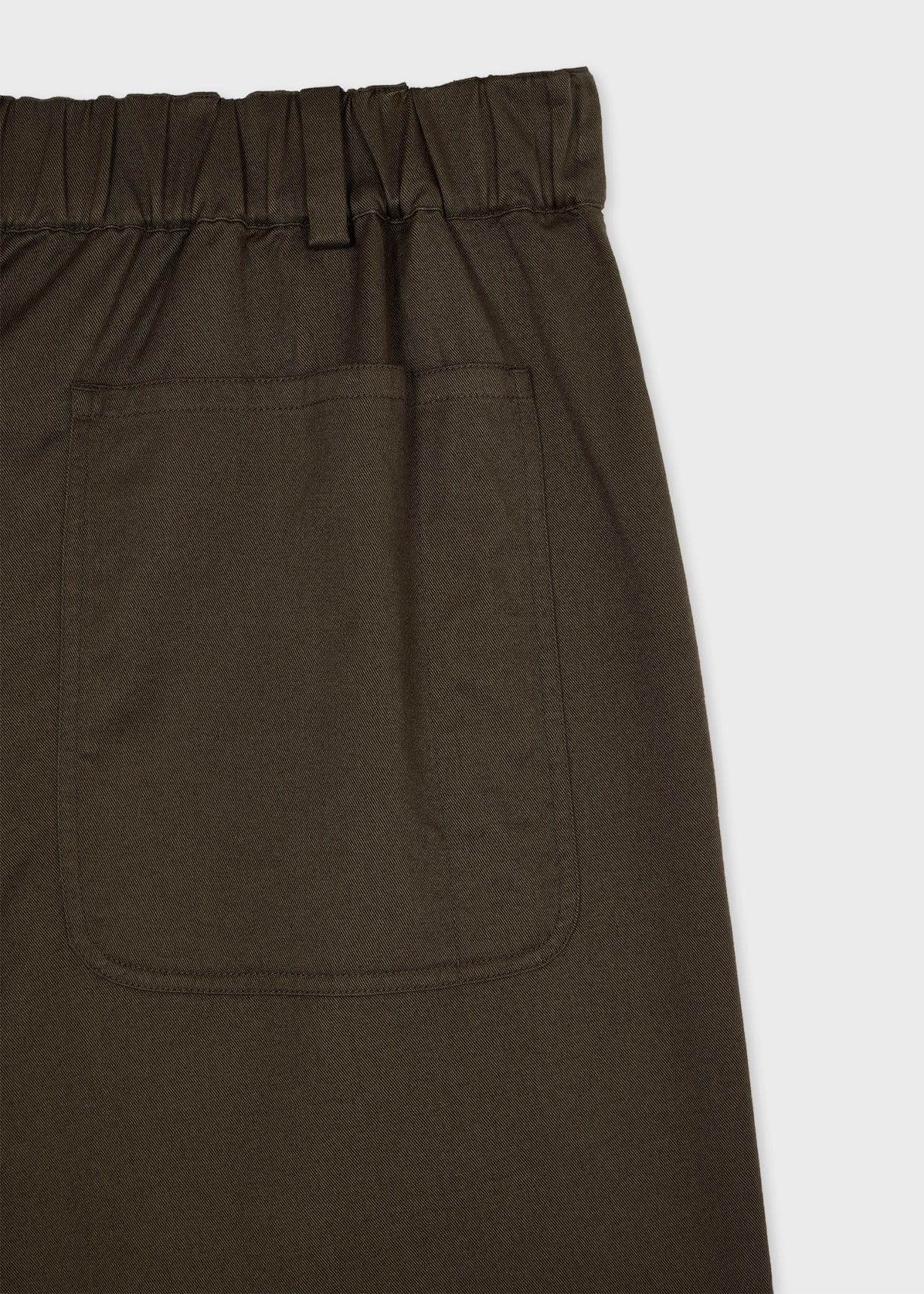 Product view - Dark Green Embroidered Paisley Shorts Paul Smith