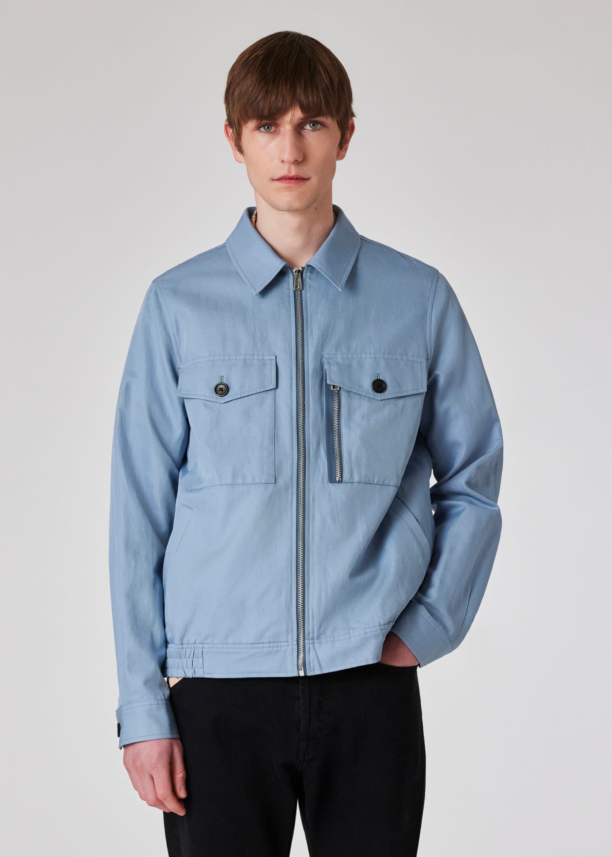 ジャケット・アウター 00s- paul smith zipup shirt jacket italy 00s- paul smith zipup shirt jacket italy - メルカリ