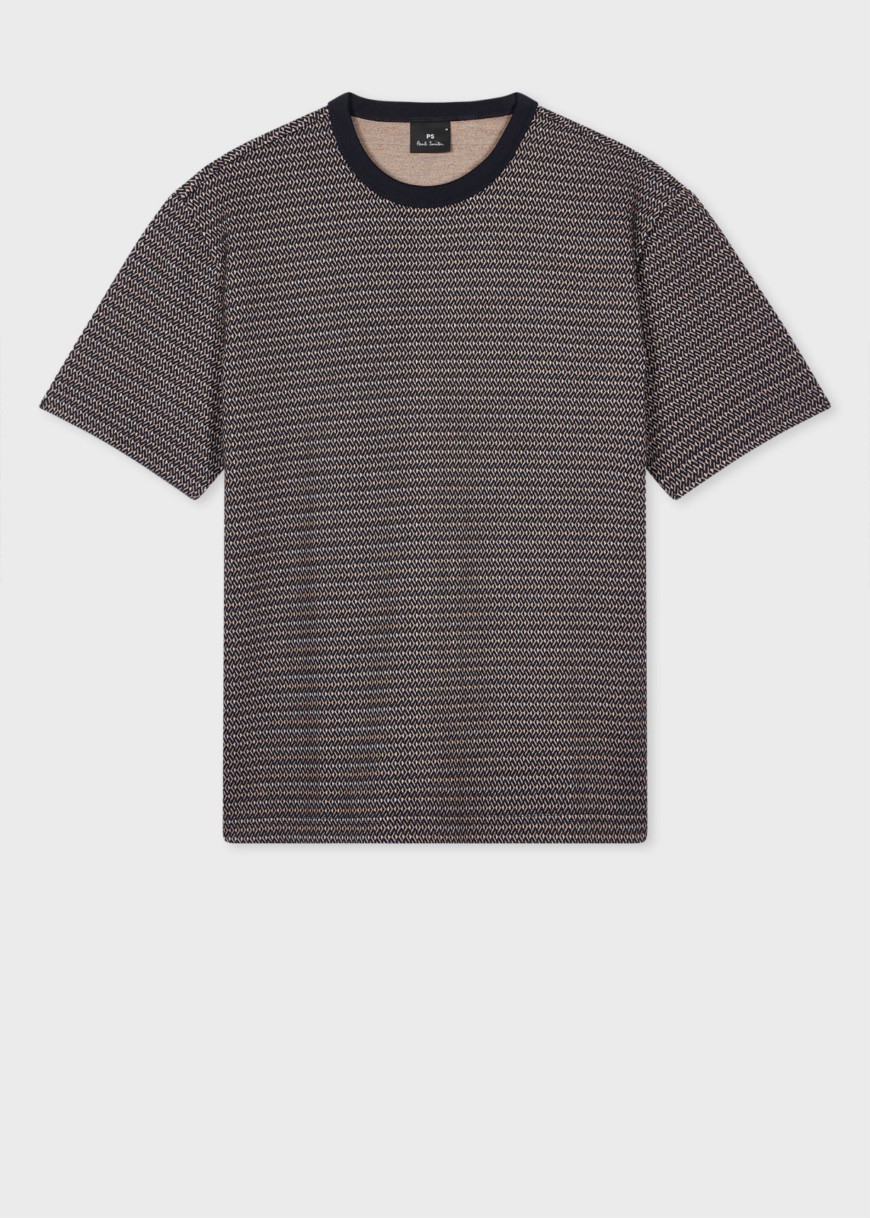 Tシャツ・カットソー Paul Smith SS25 (M2R 220X PP4705 02) Men's Blue '3D Zebra' Print T-Shirt