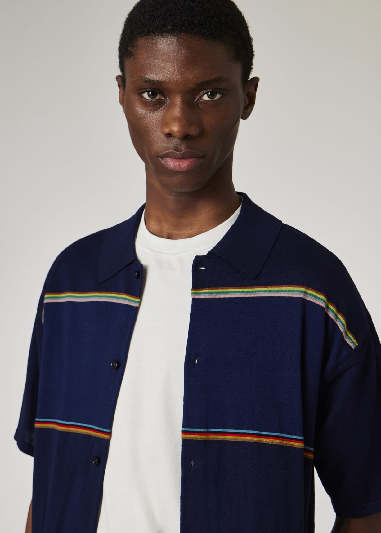 Paul Smith｜ (CentralArtistStripeScarf (M1A 454D AS22 47 Paul Smith] Paul Smith Stole M1A 454D AS22 Men's Rady Su 47