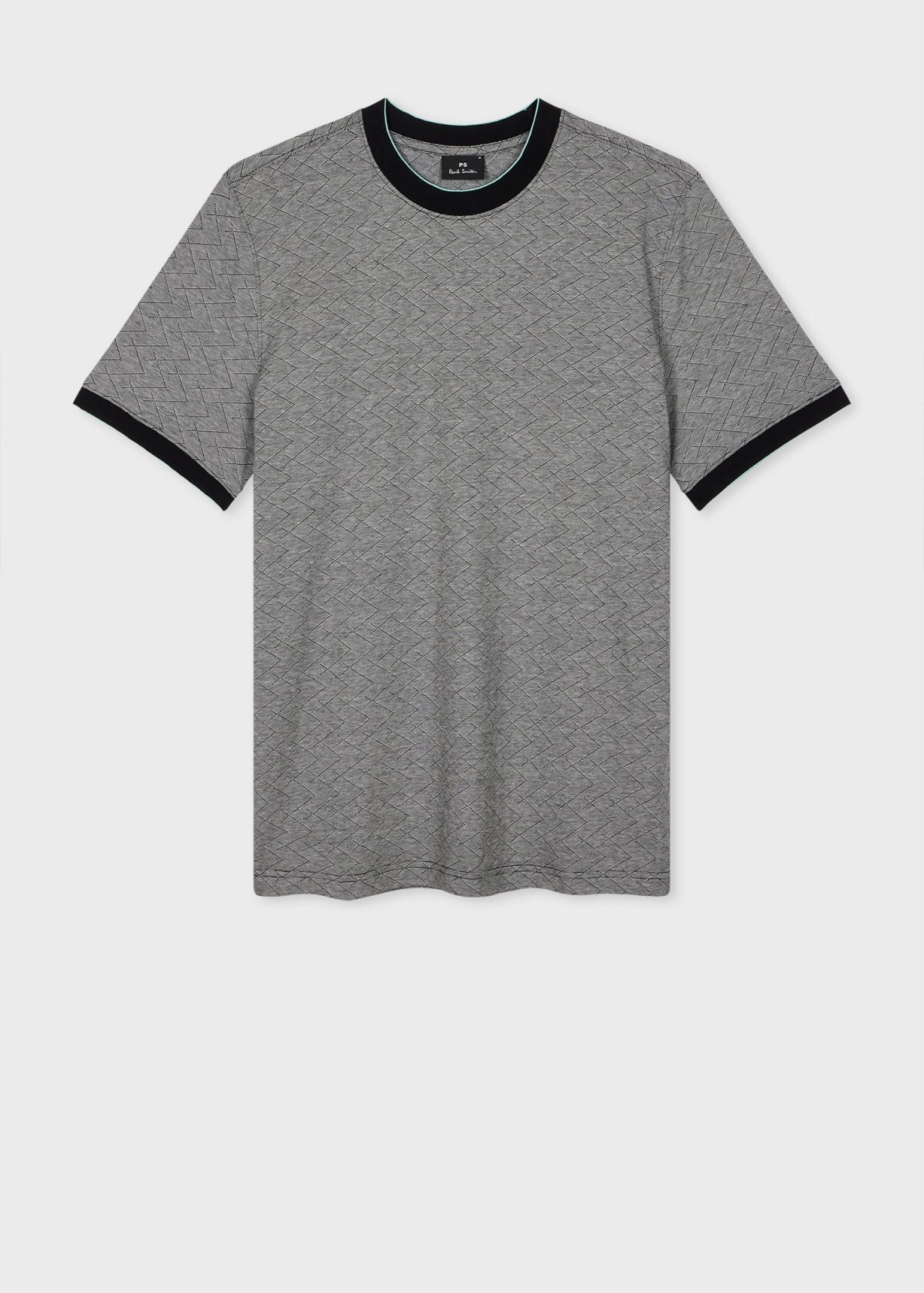 Tシャツ・カットソー Paul Smith FW25 REGULAR FIT T-SHIRT (M2R 011RZ T20064 34C) Men's Dark Green Organic Cotton Zebra Logo T-Shirt