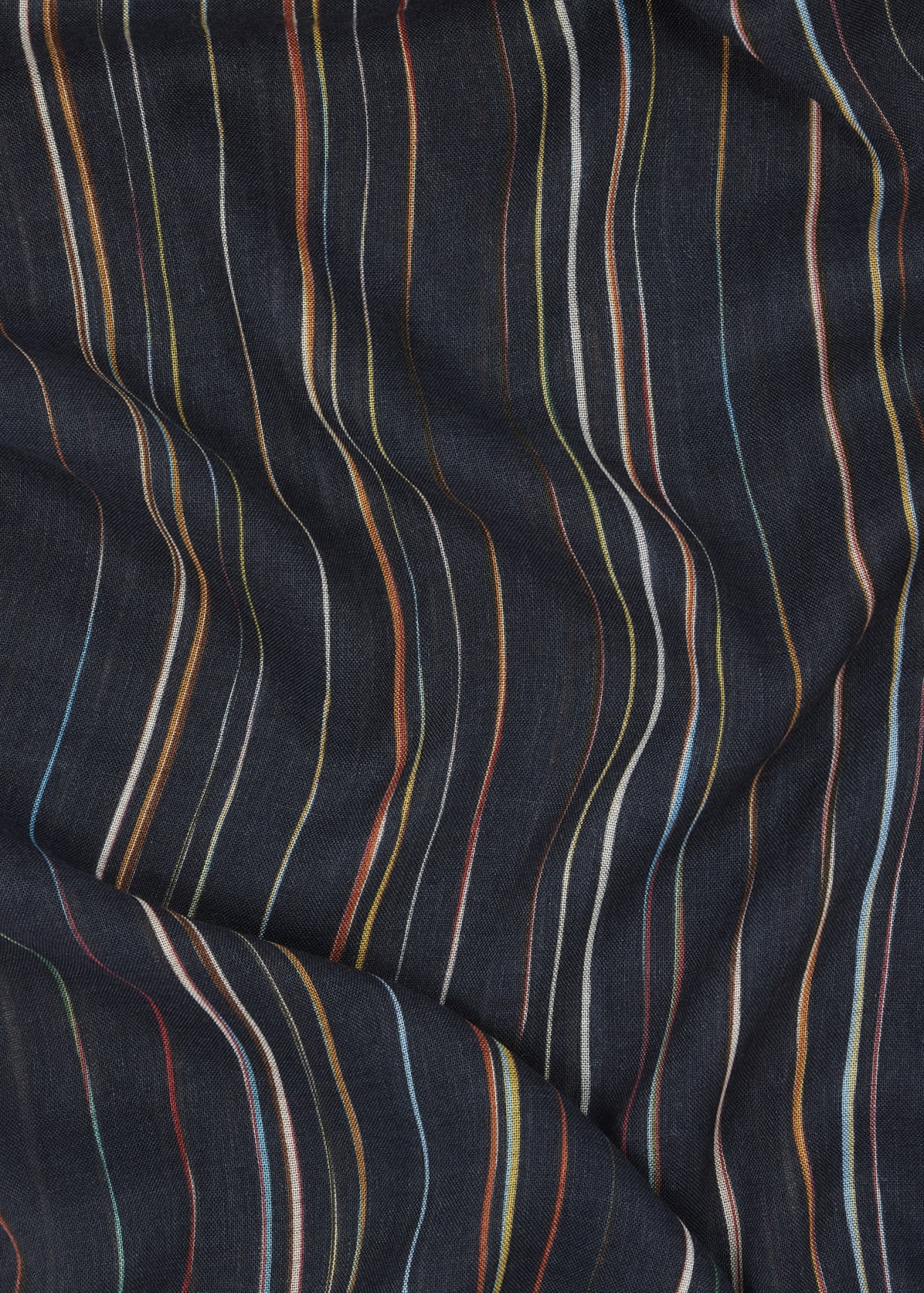 Men's Rectangle Scarf Blue Pink Scarf Striped