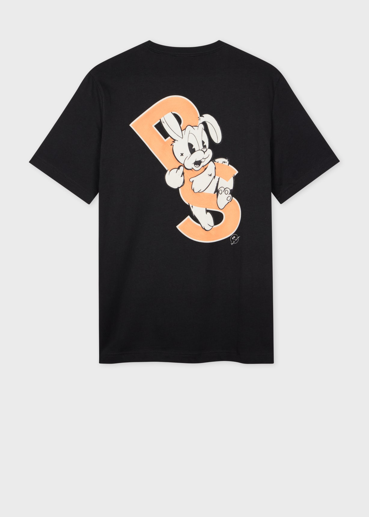 Tシャツ・カットソー Paul Smith SS25 \"1970 BUNNY\" T-SHIRT (M2R 011R PP5083 01) Dark Navy '1970 Bunny' Print T-Shirt