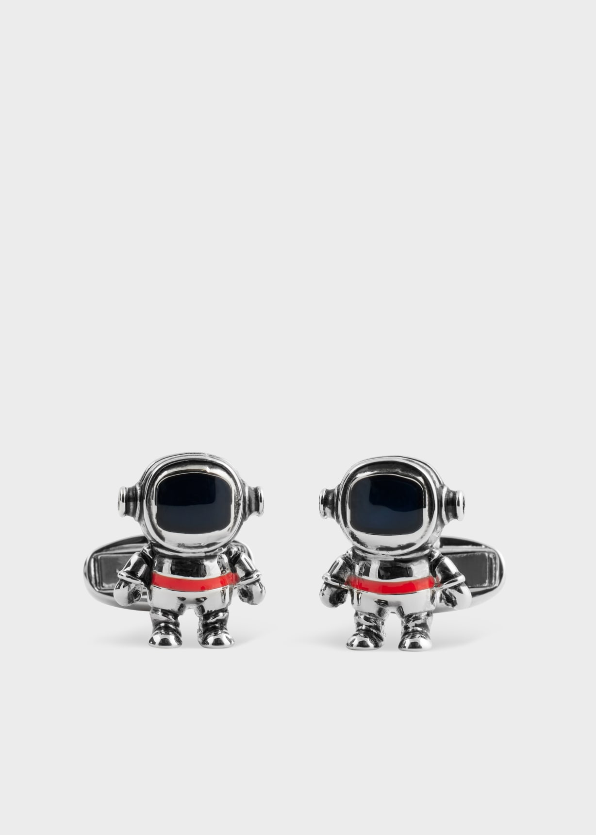 アクセサリーその他 Paul Smith SS23 CUFFLINKS WITH LOGO (M1A/CUFF/KSIGN_92) Men's 'Astronaut' Cufflinks