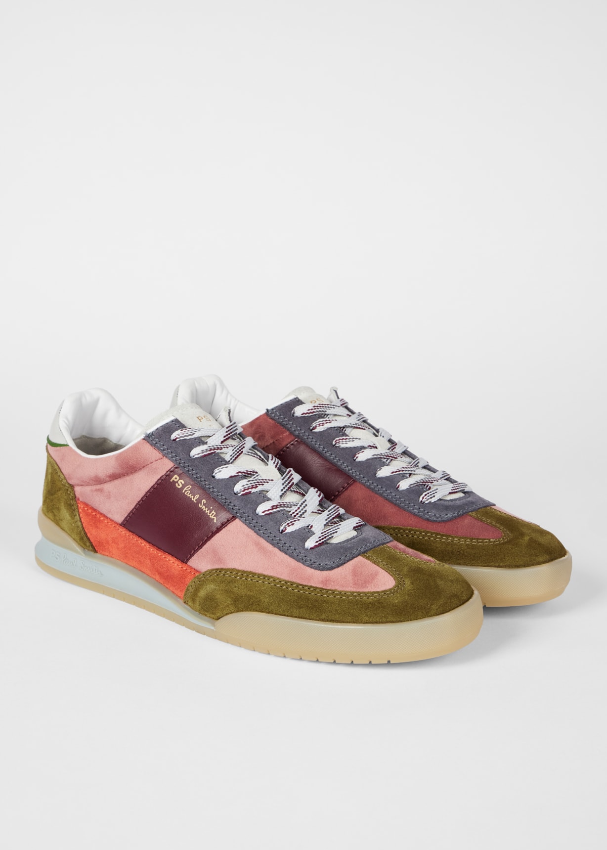 Paul Smith｜SNEAKERS (M2S HLS03 NCAS 79) Men's White Abstract 'Rex' Sneakers